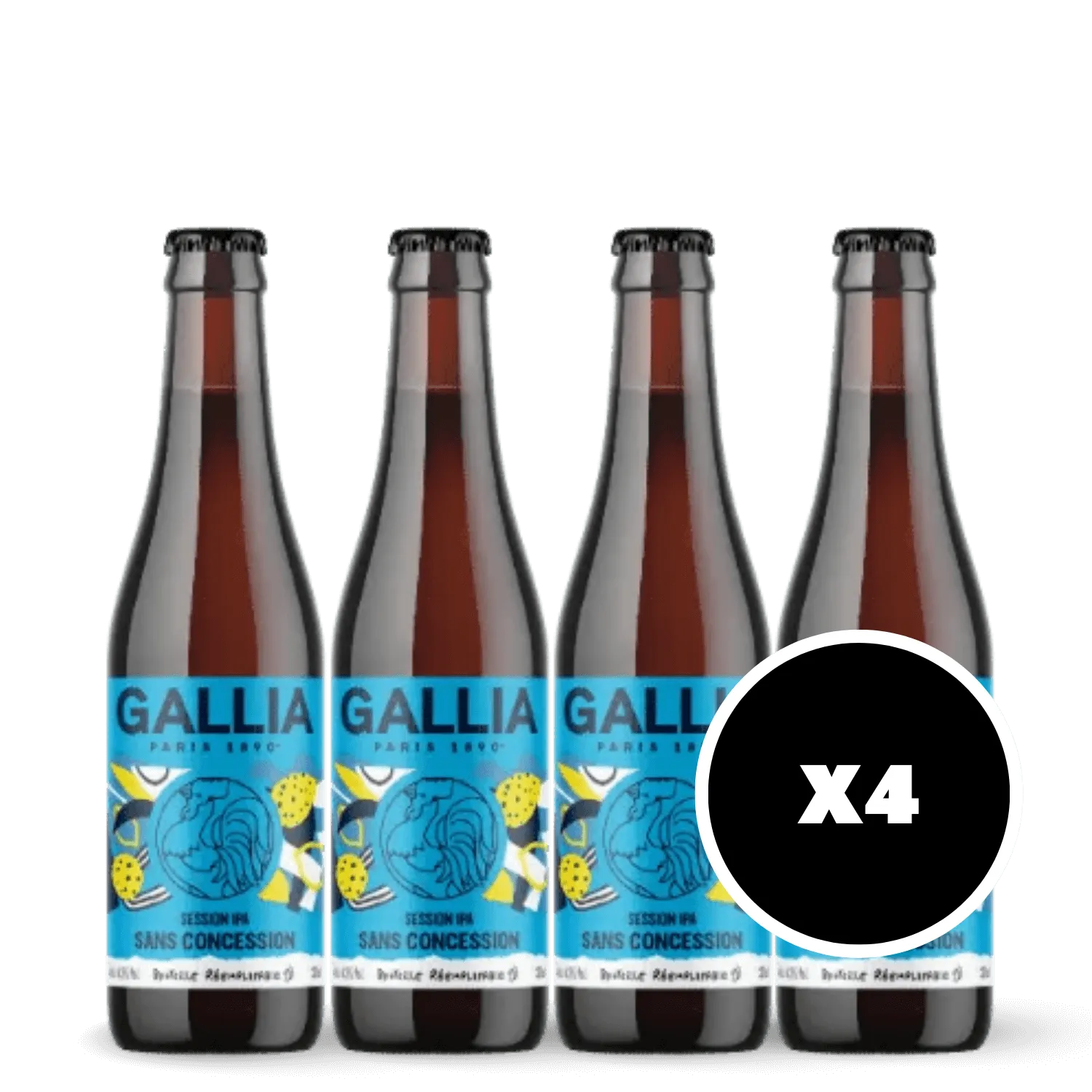 Pack 4 x Sans Concession Session IPA 4,3%
