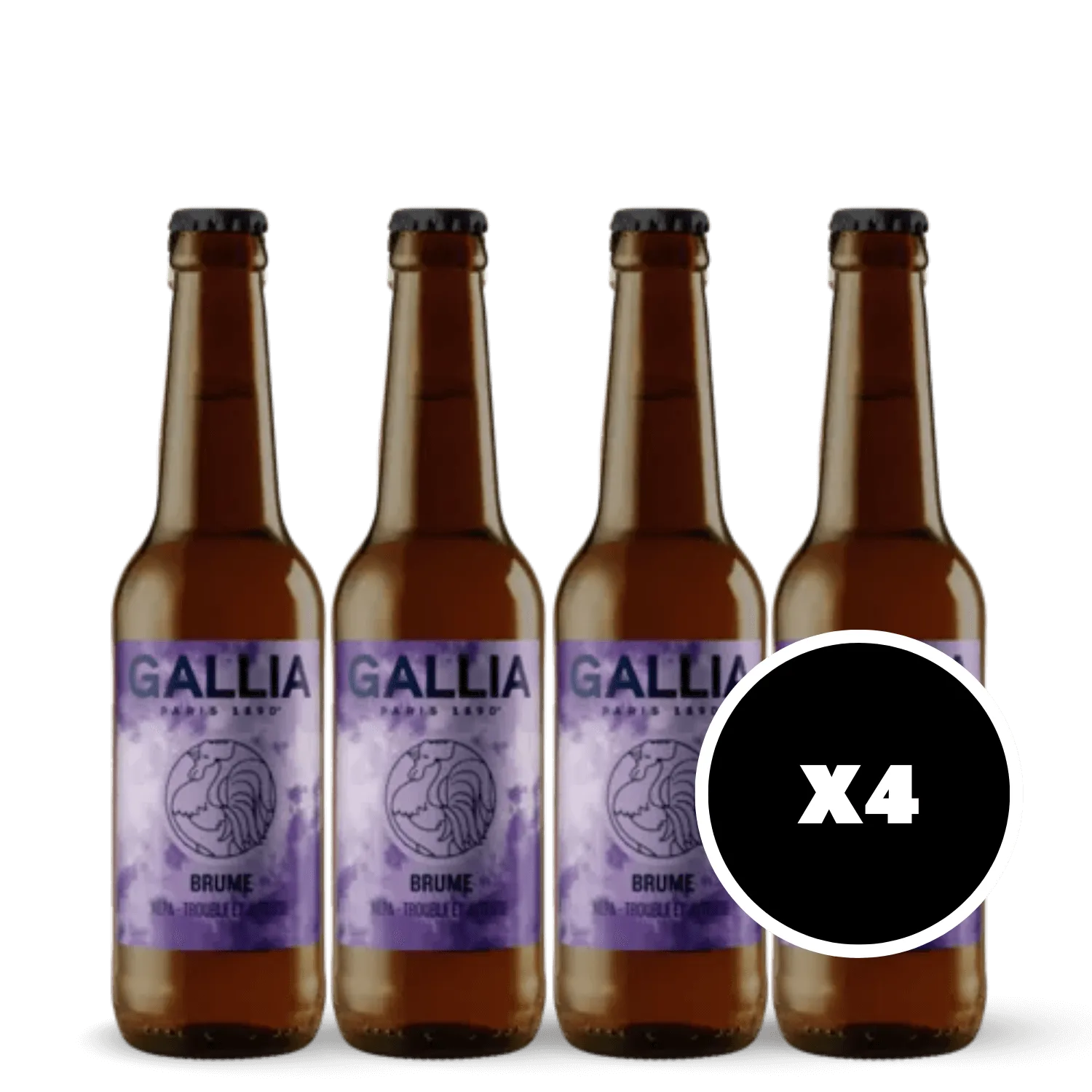 Pack 4 x Bière brume Pale Ale 5,0%