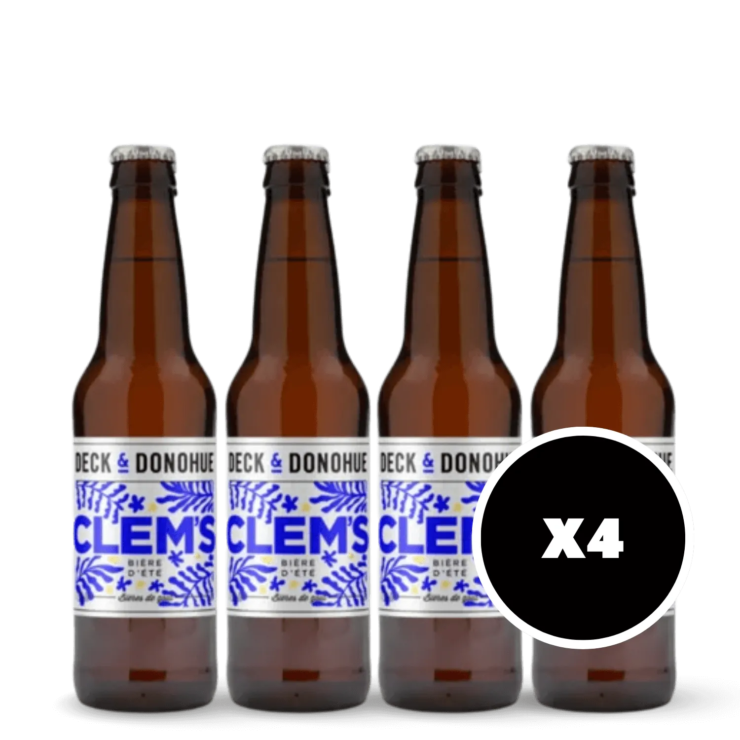 Pack 4 x Clem's Blanche