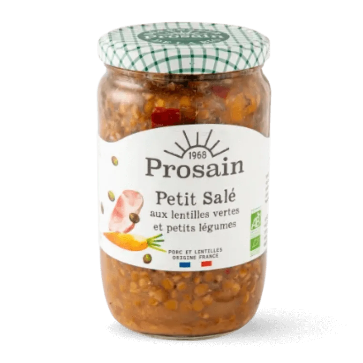 Petit salé aux lentilles vertes