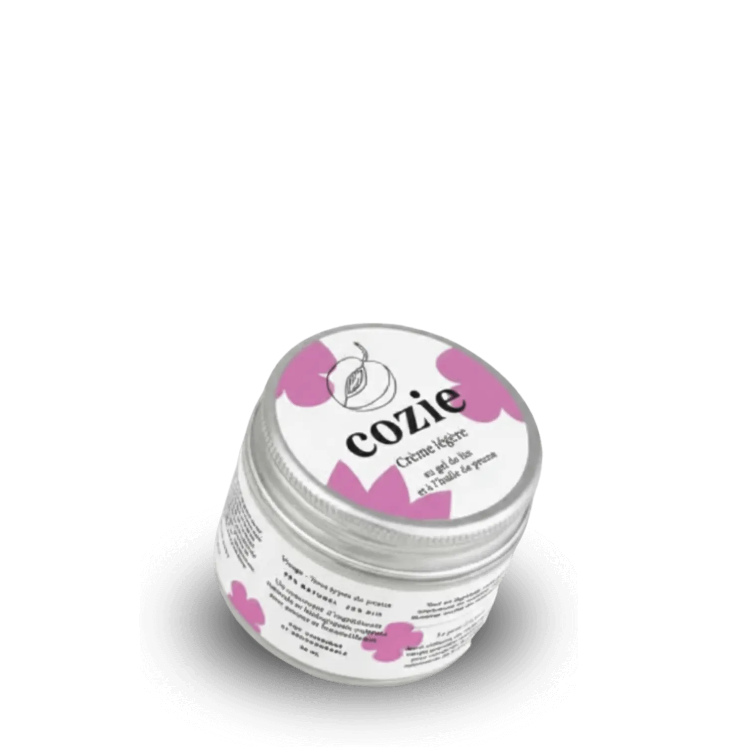 Crème légère visage au gel de lin et à l'huile de prune bio
