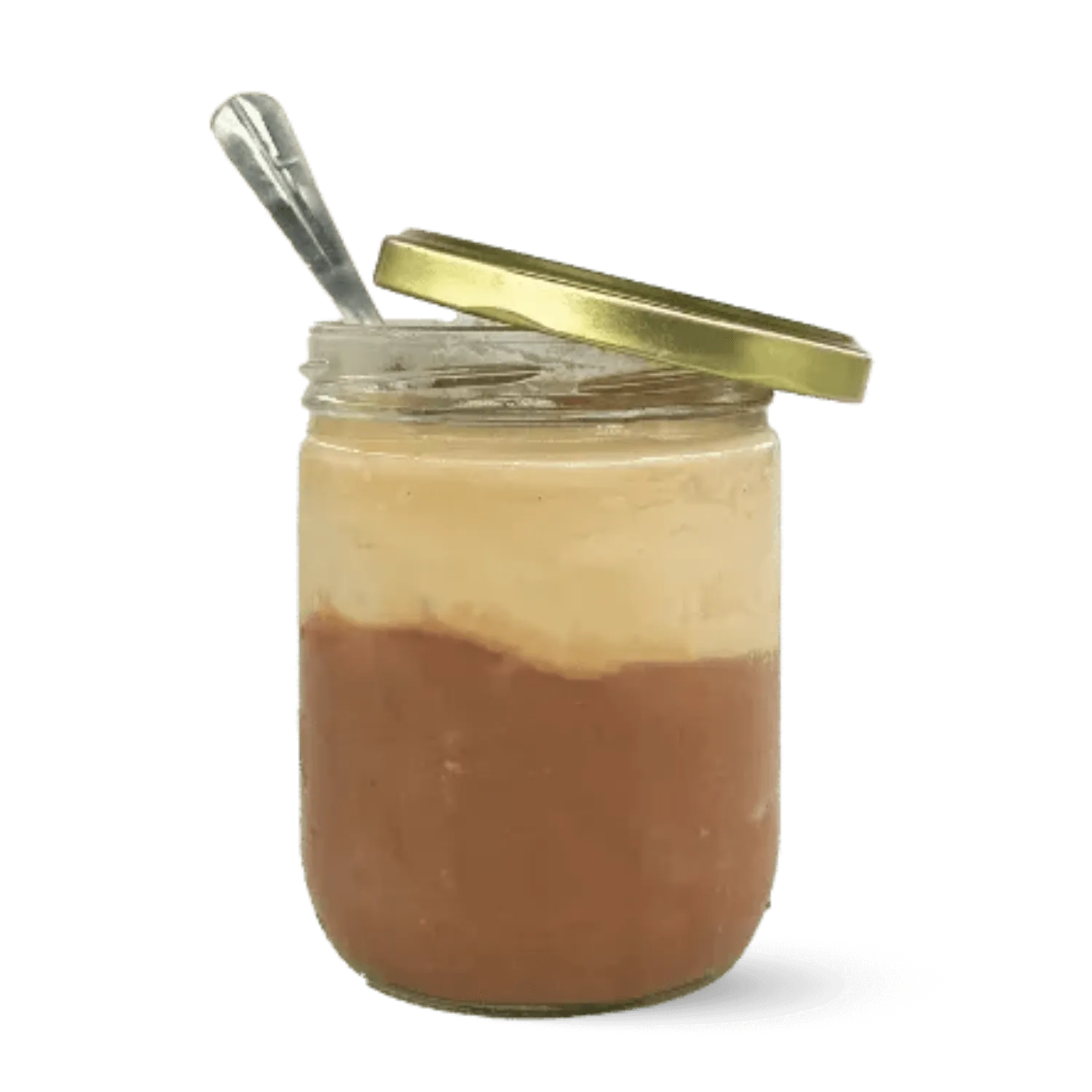 Crème dessert saveur chocolat/vanille bio