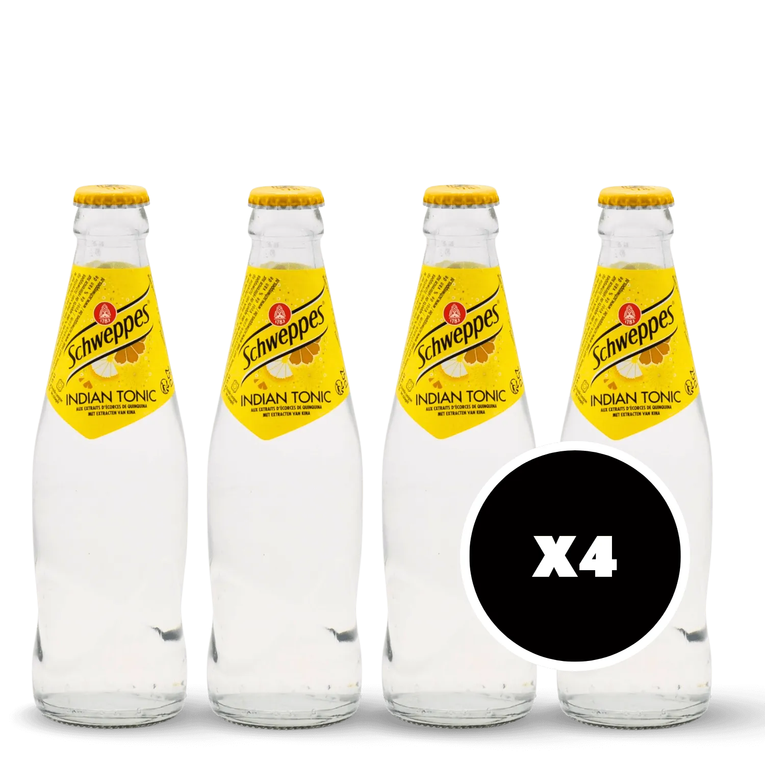 Pack 4 x Schweppes Indian Tonic