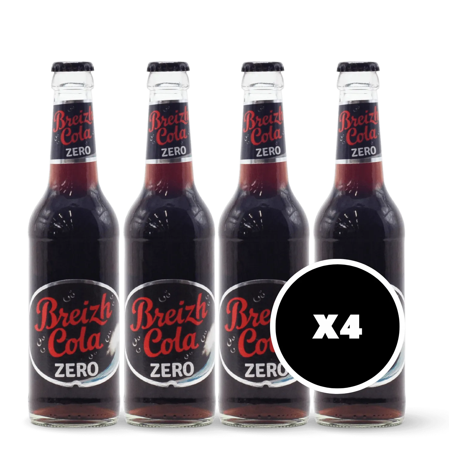 Pack 4 x Breizh cola zero