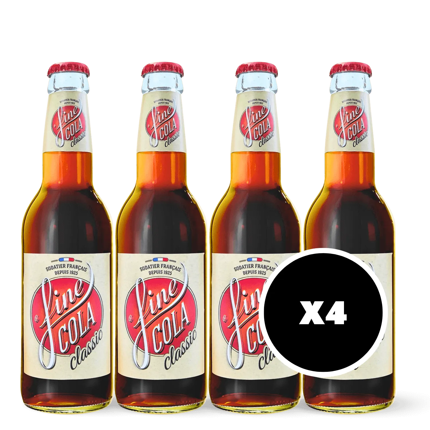 Pack 4 x Cola