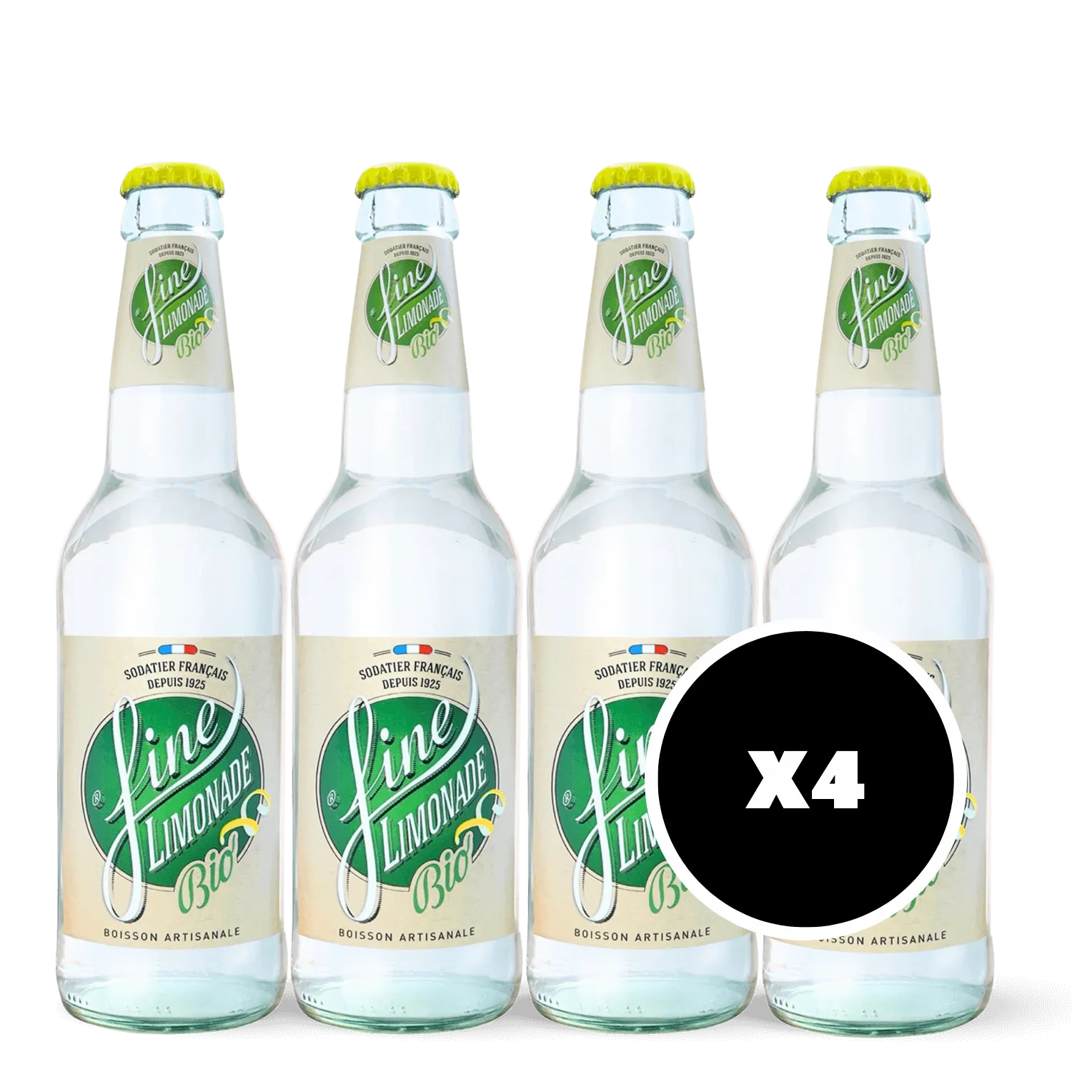Pack 4 x Limonade Fine