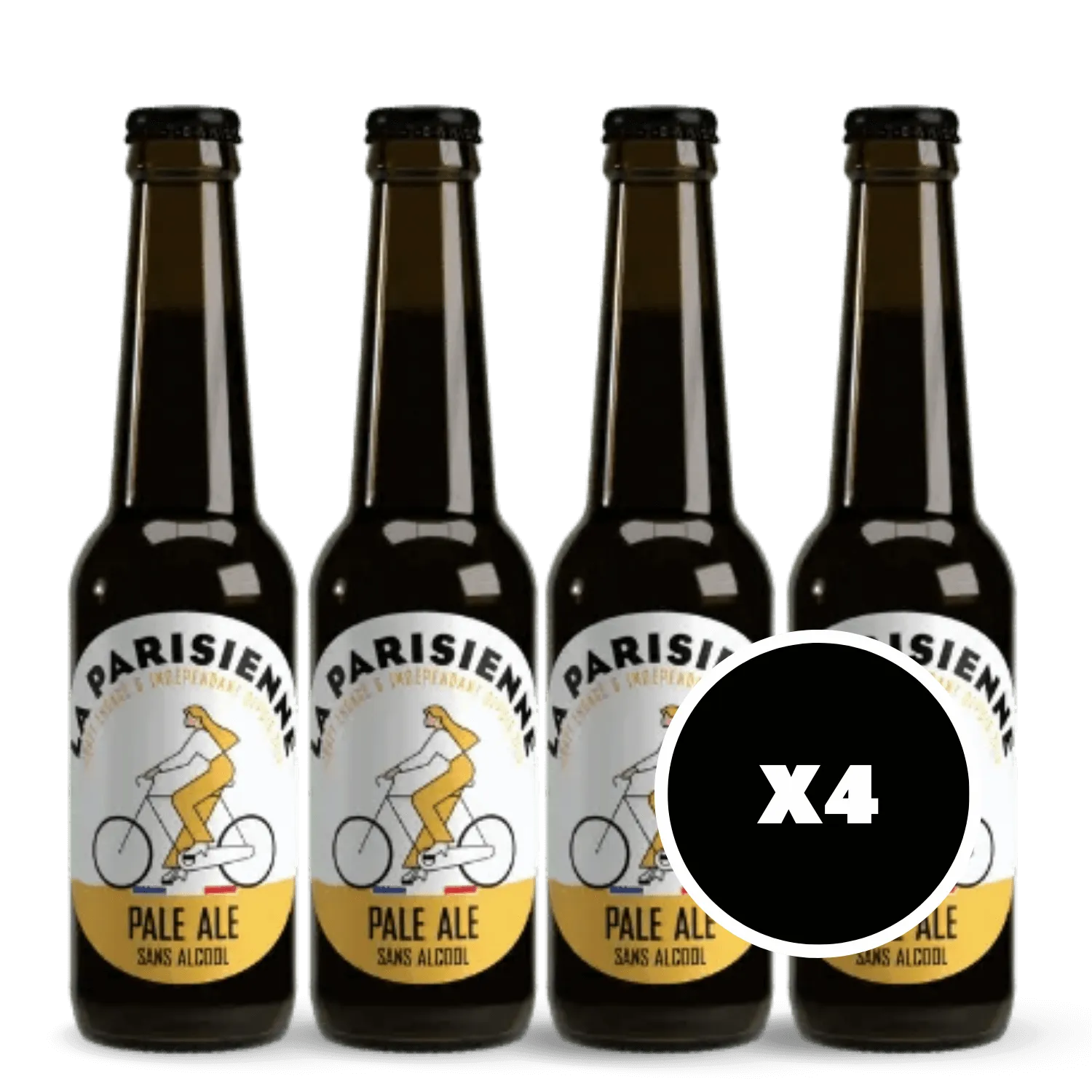 Pack 4 x Bière Blonde Sans Alcool Bio 0,4%