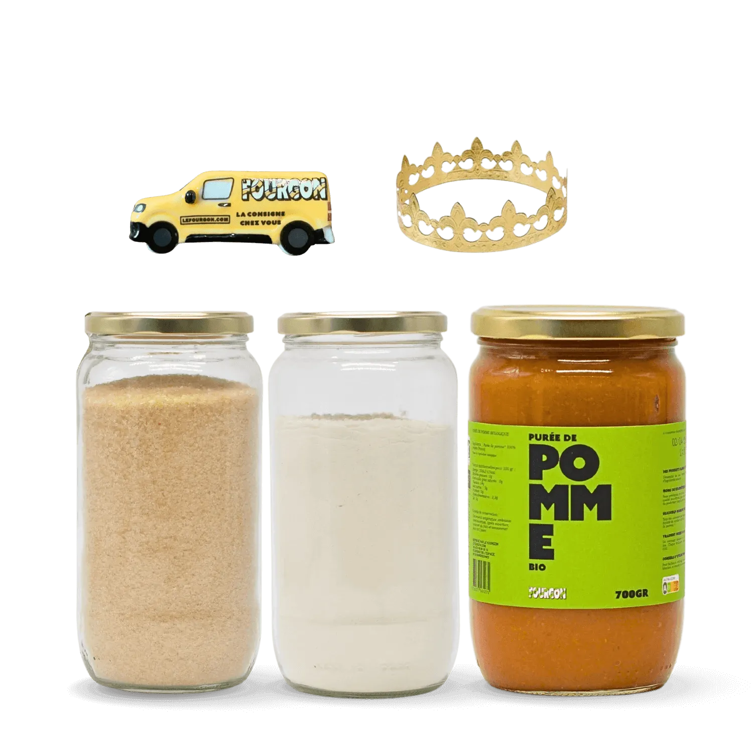 Pack galette des rois à la pomme