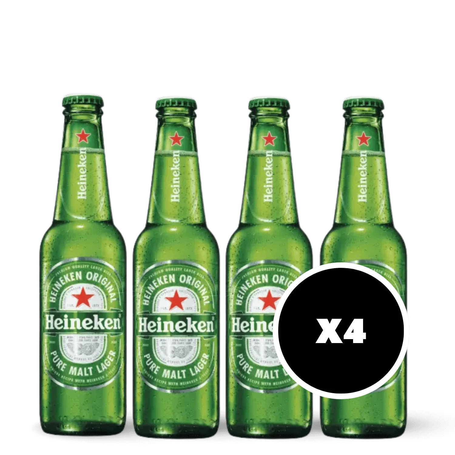 Pack 4 x Heineken