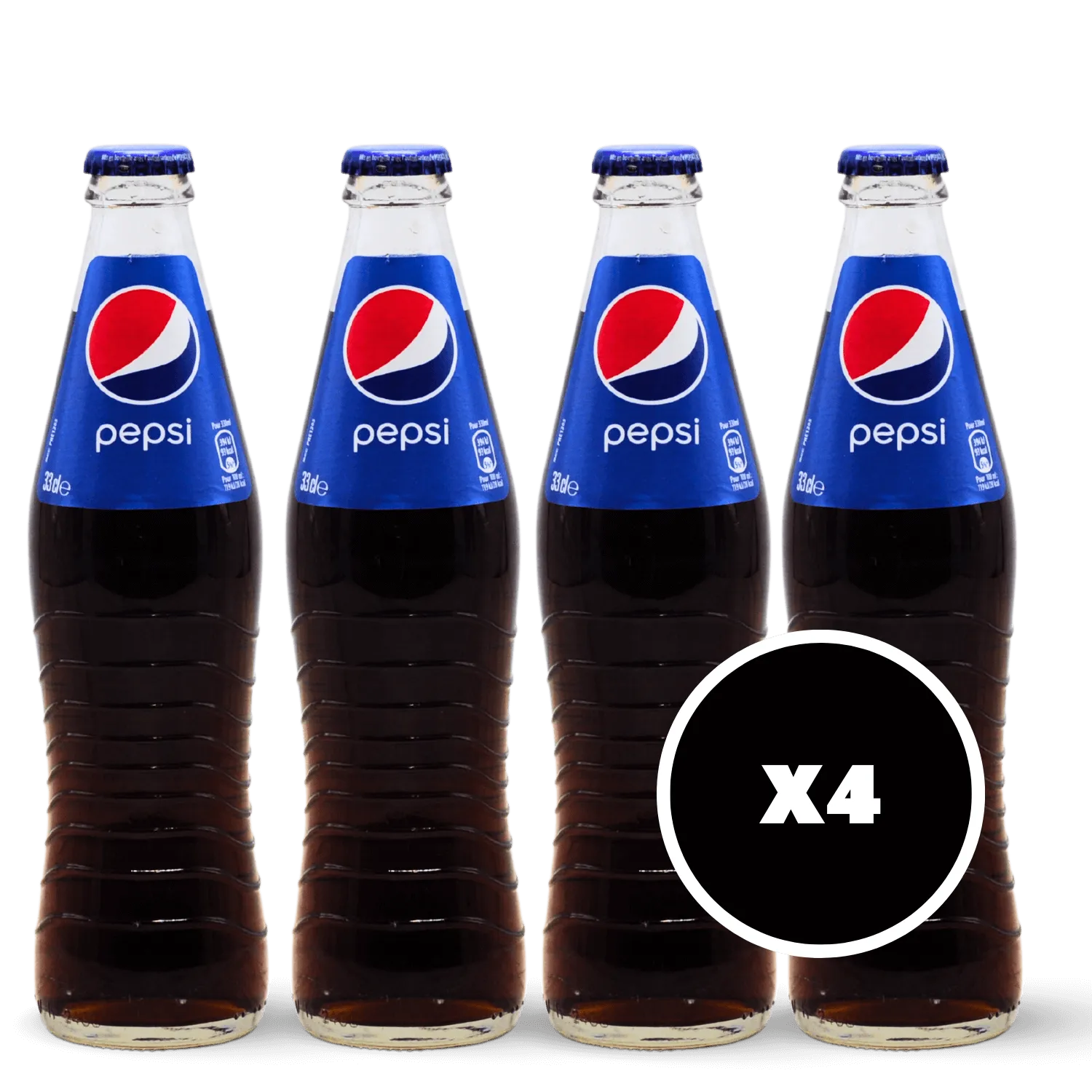 Pack 4 x Pepsi Classic