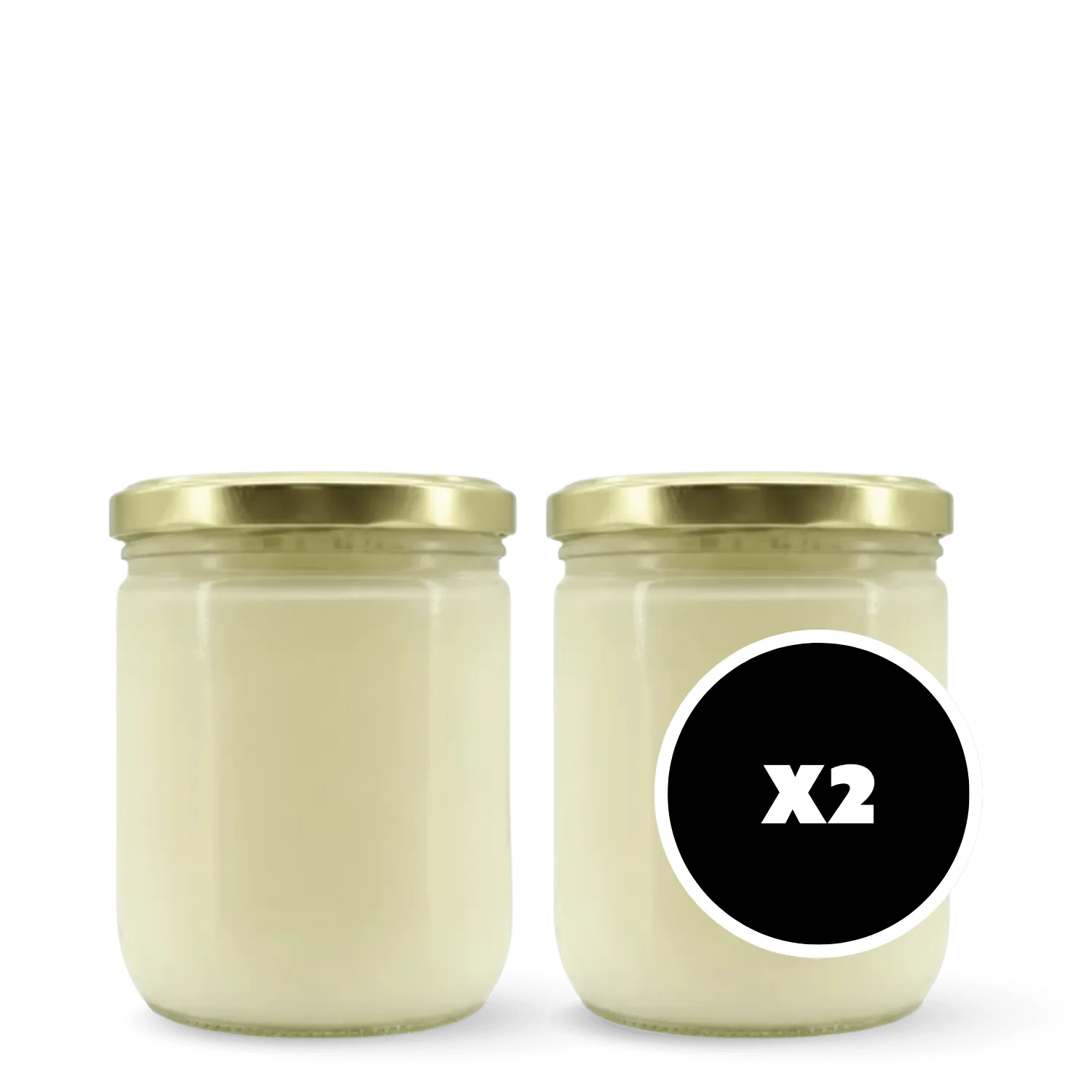 Yaourt brassé au lait écrémé nature bio x2