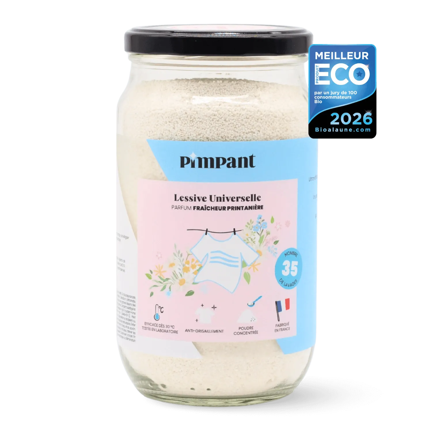 Lessive universelle en poudre Fraîcheur printanière