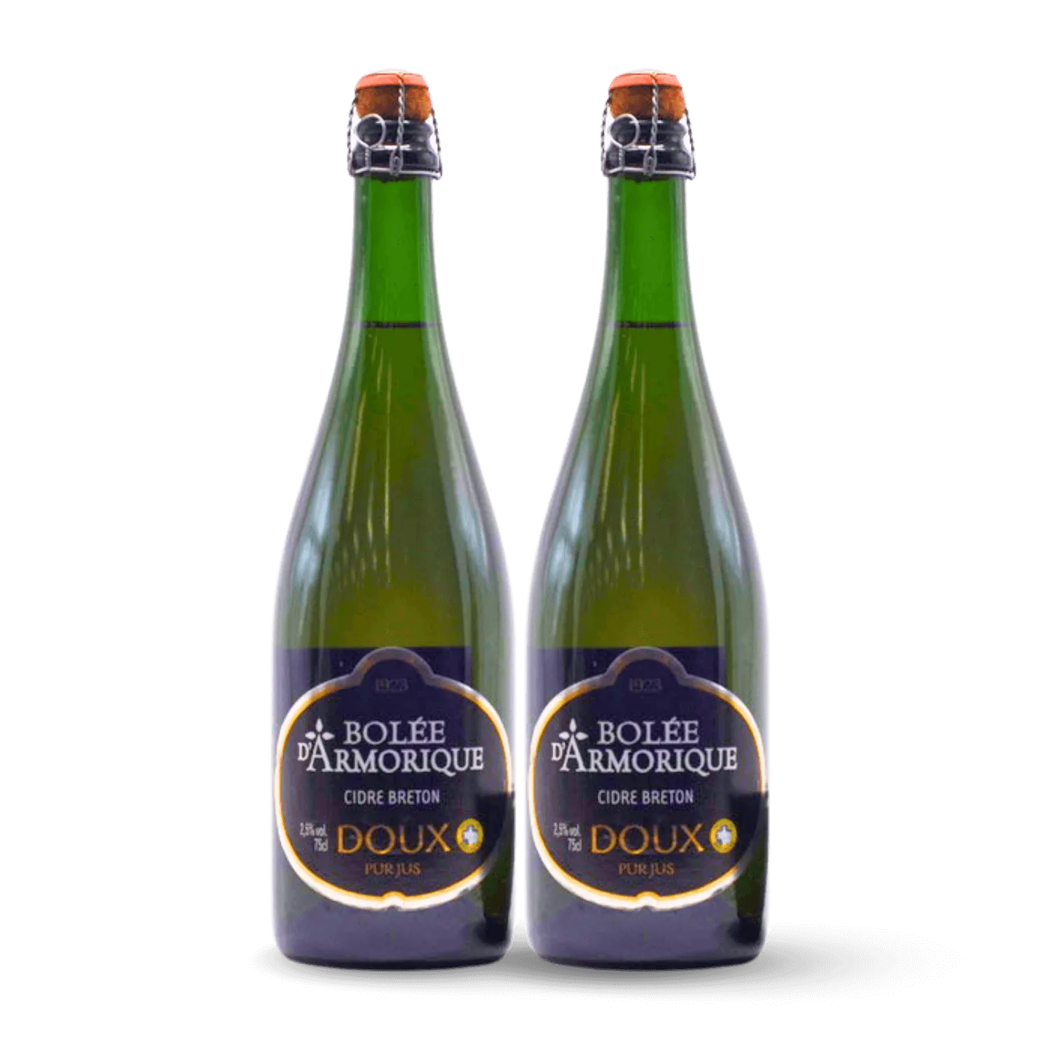 Pack x2 cidres doux Bolée d'Armorique