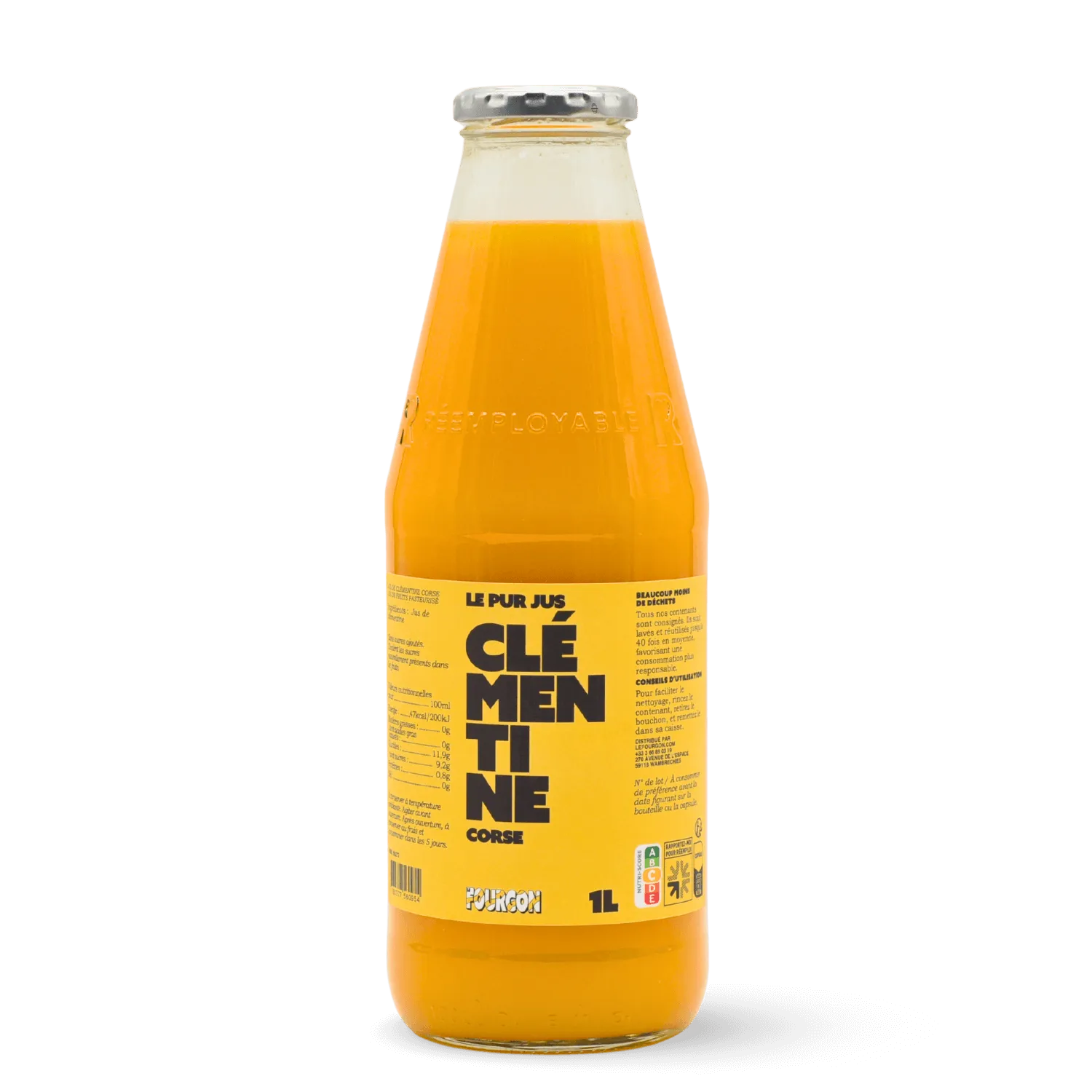 Pur jus de clémentine de Corse