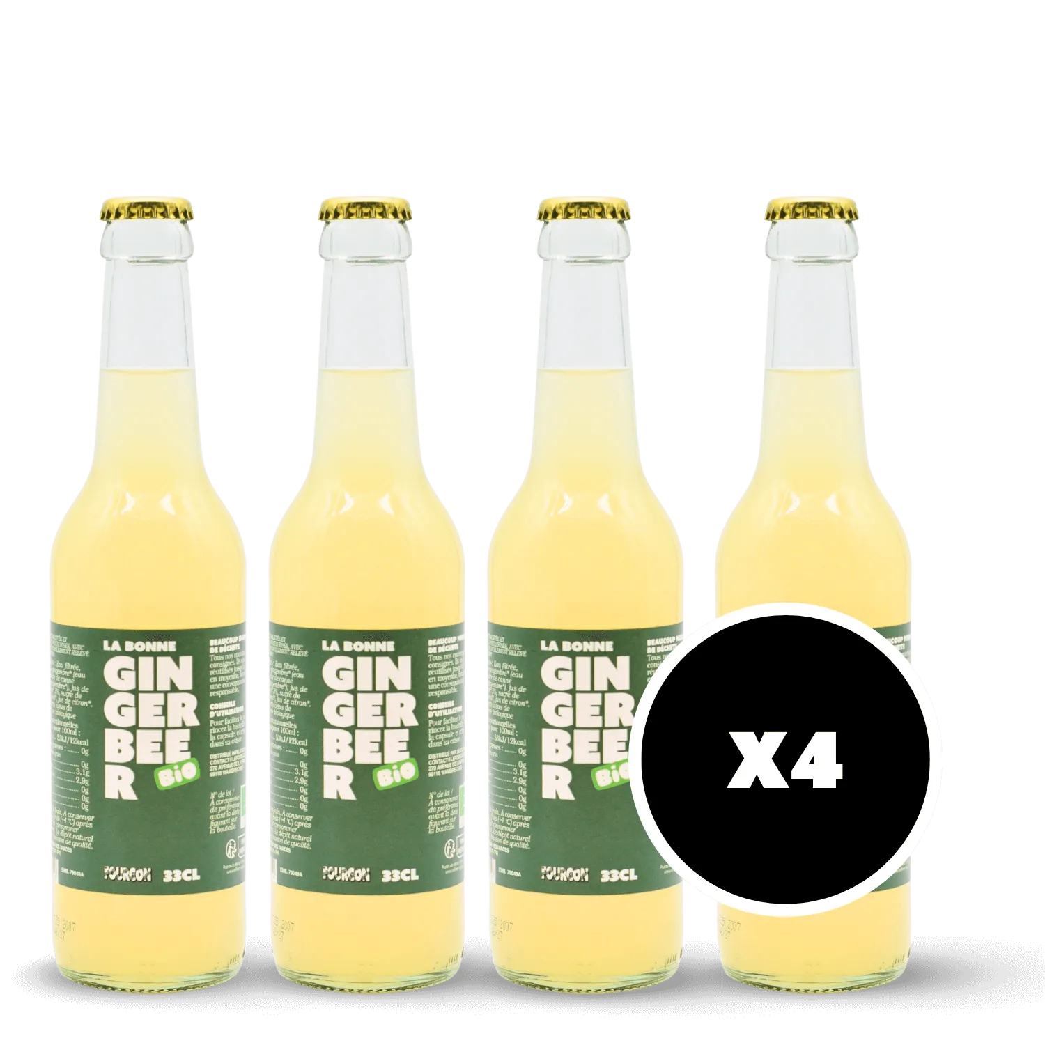 La Bonne Ginger Beer x4