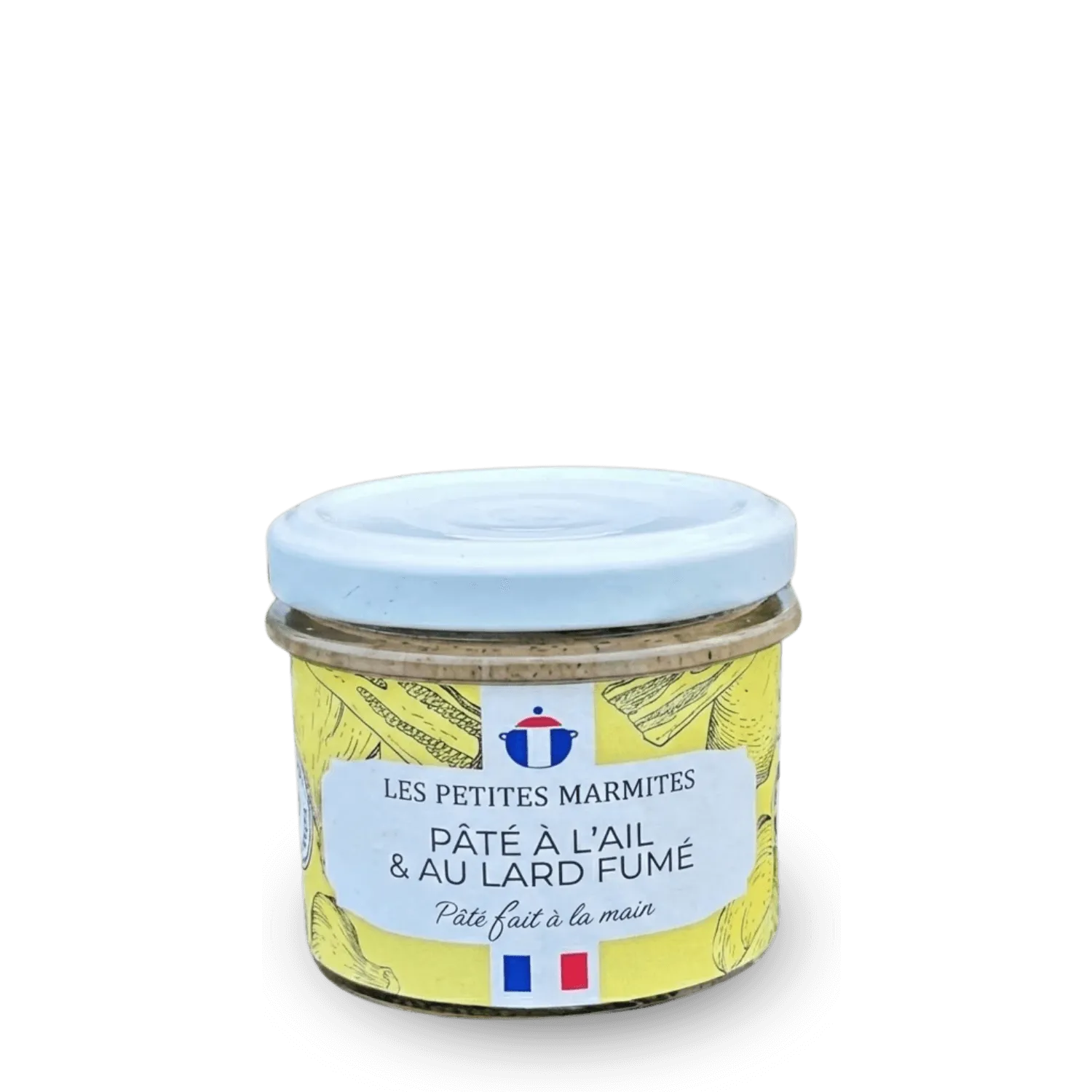 Pâté à l'ail et aux lardons