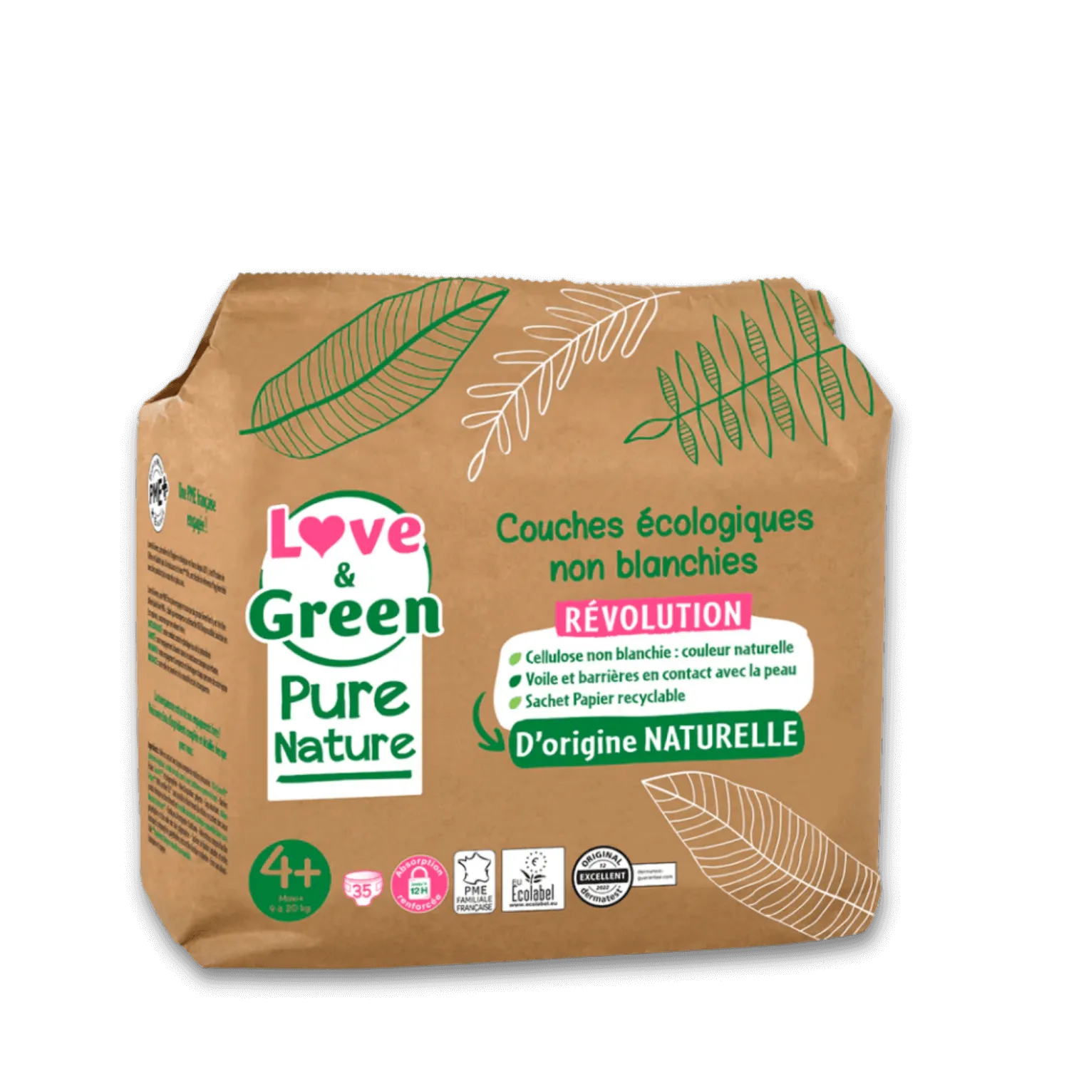 Couches T4+ (9 à 20kg) - 35 unités