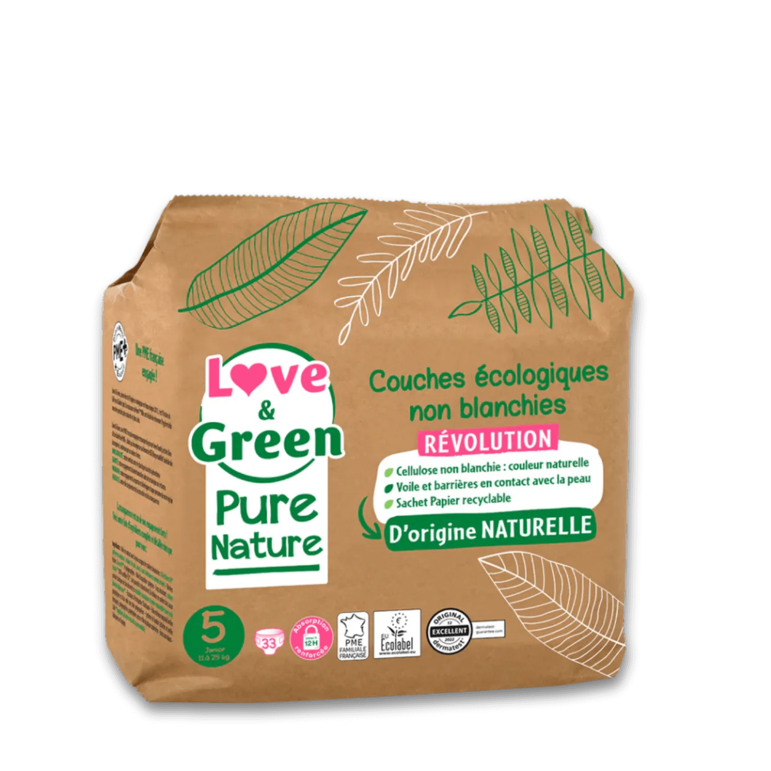 Couches T5 (11 à 25kg) - 33 unités