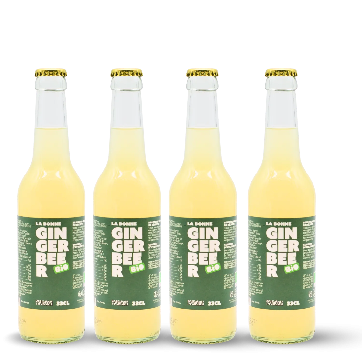 Pack 4 x La Bonne Ginger Beer