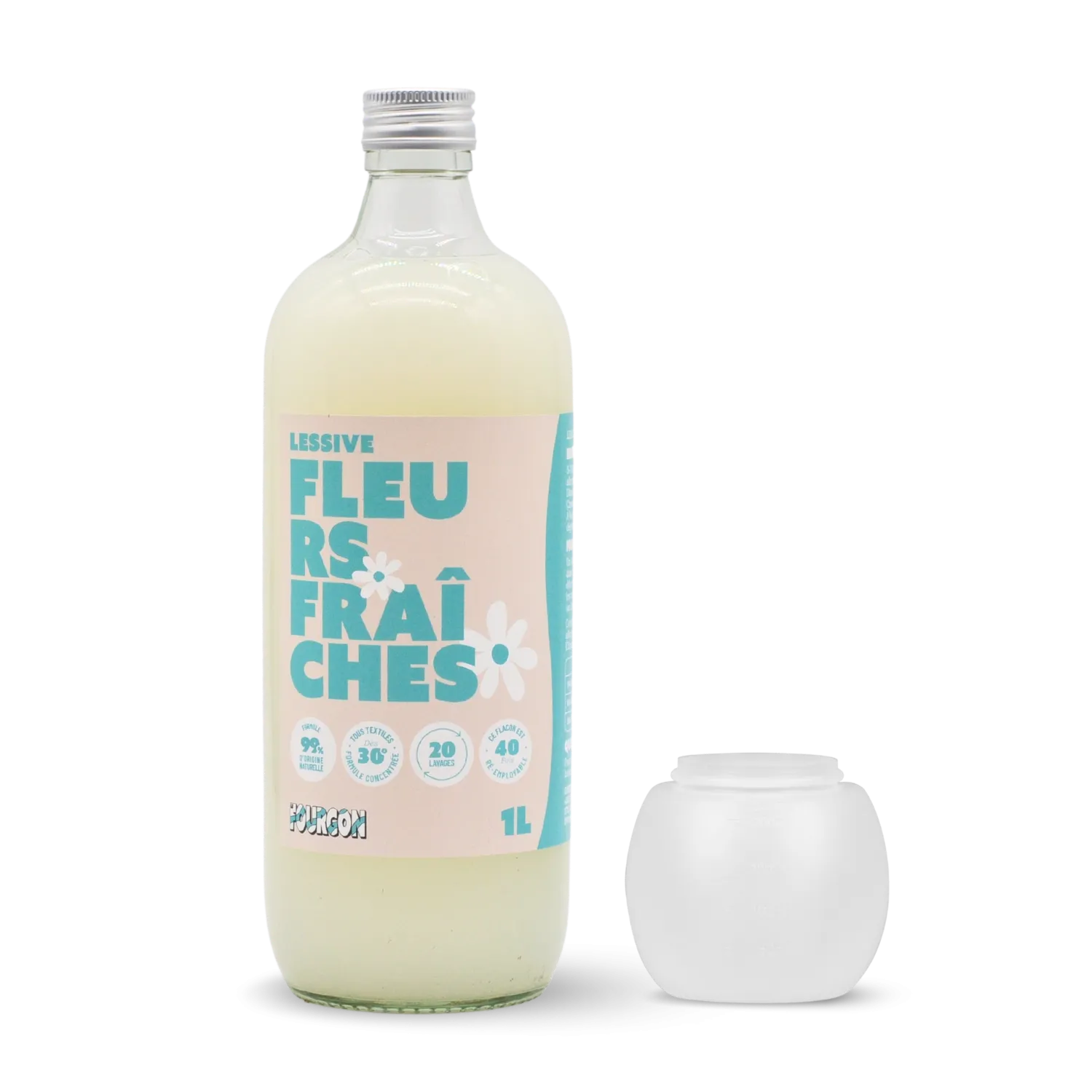 Duo Lessive Fleurs Fraîches & Boule doseuse Le Fourgon