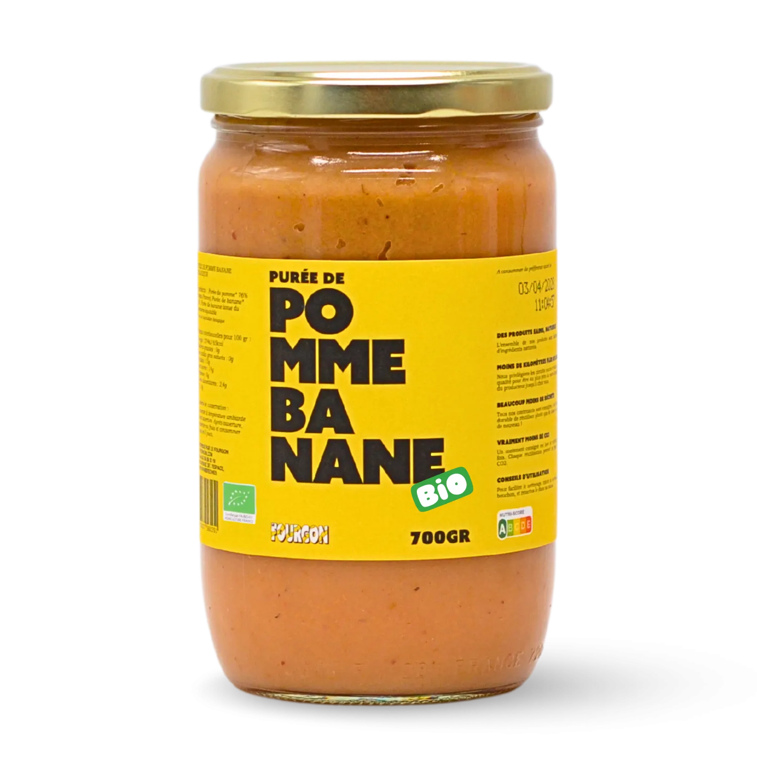 Compote pomme banane