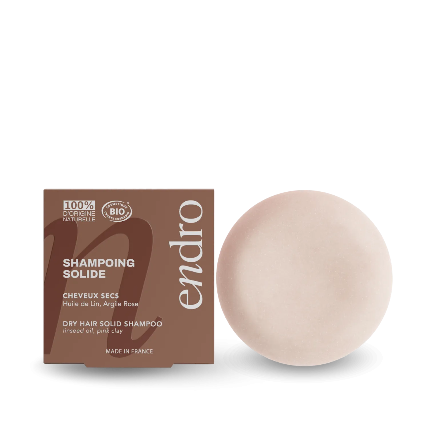 Shampooing solide cheveux secs