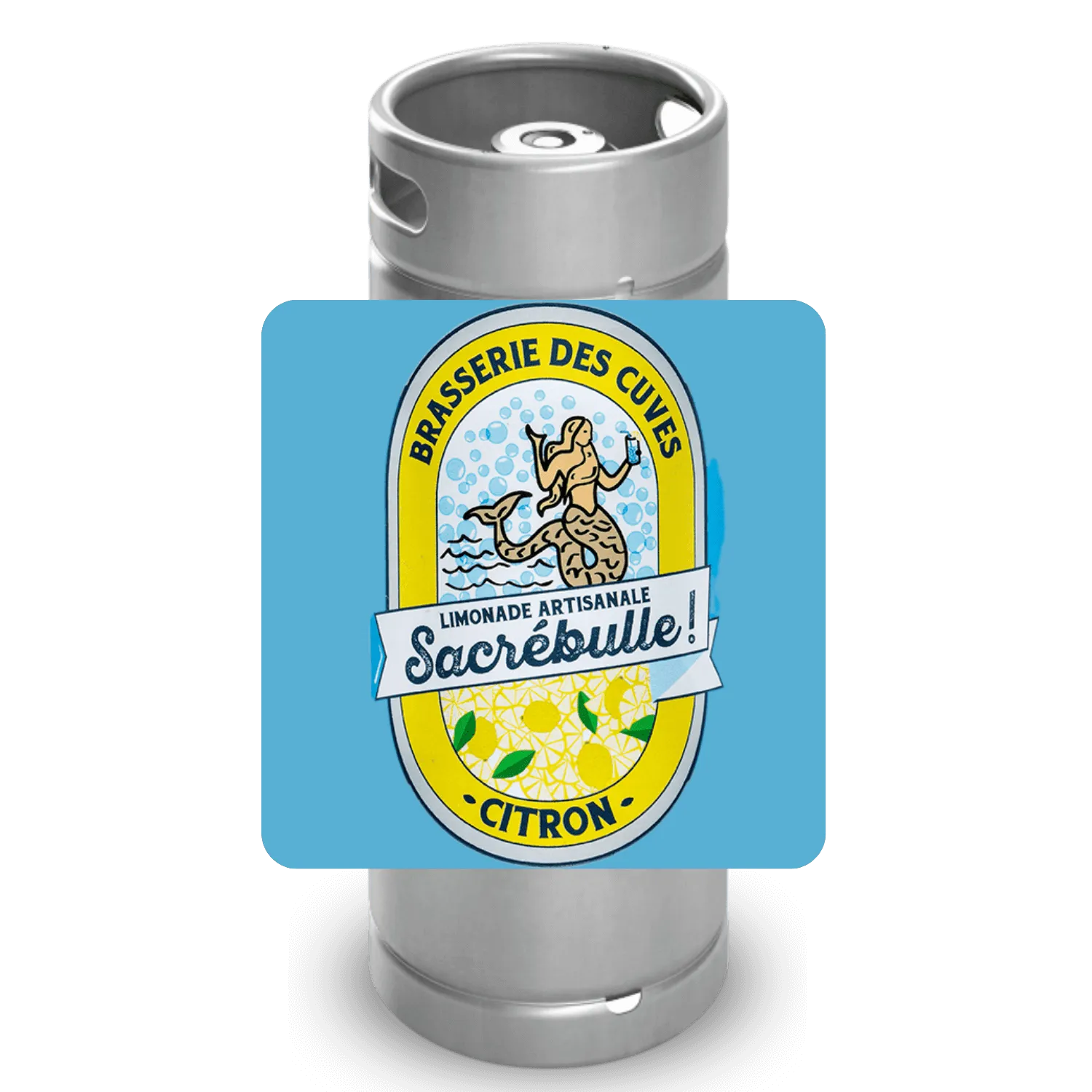 Fût 20L Limonade citron Brasserie des Cuves de Sassenage