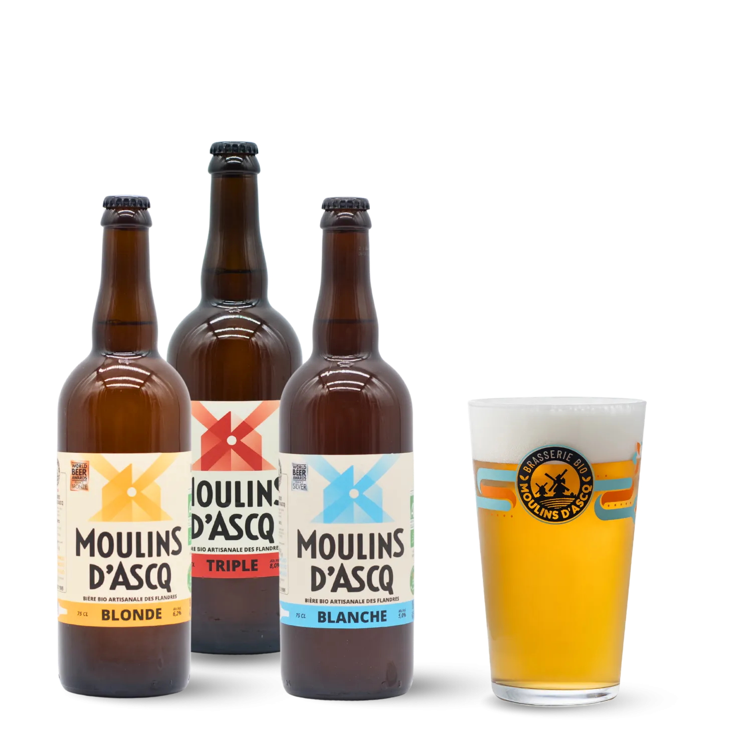 Pack Découverte Classiques Moulins d'Ascq + Verre Offert