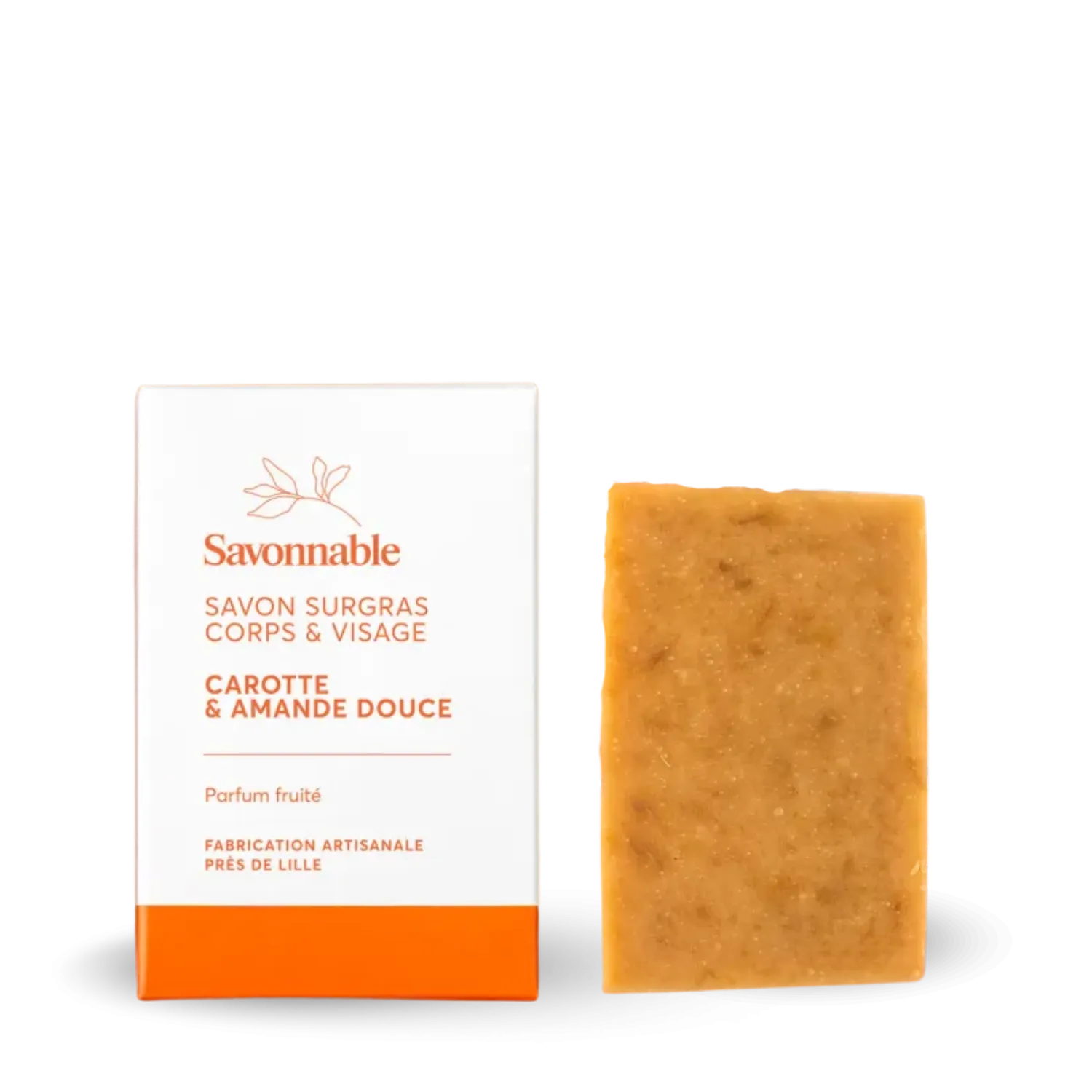 Savon Visage & Corps Eclat à la carotte & amande douce