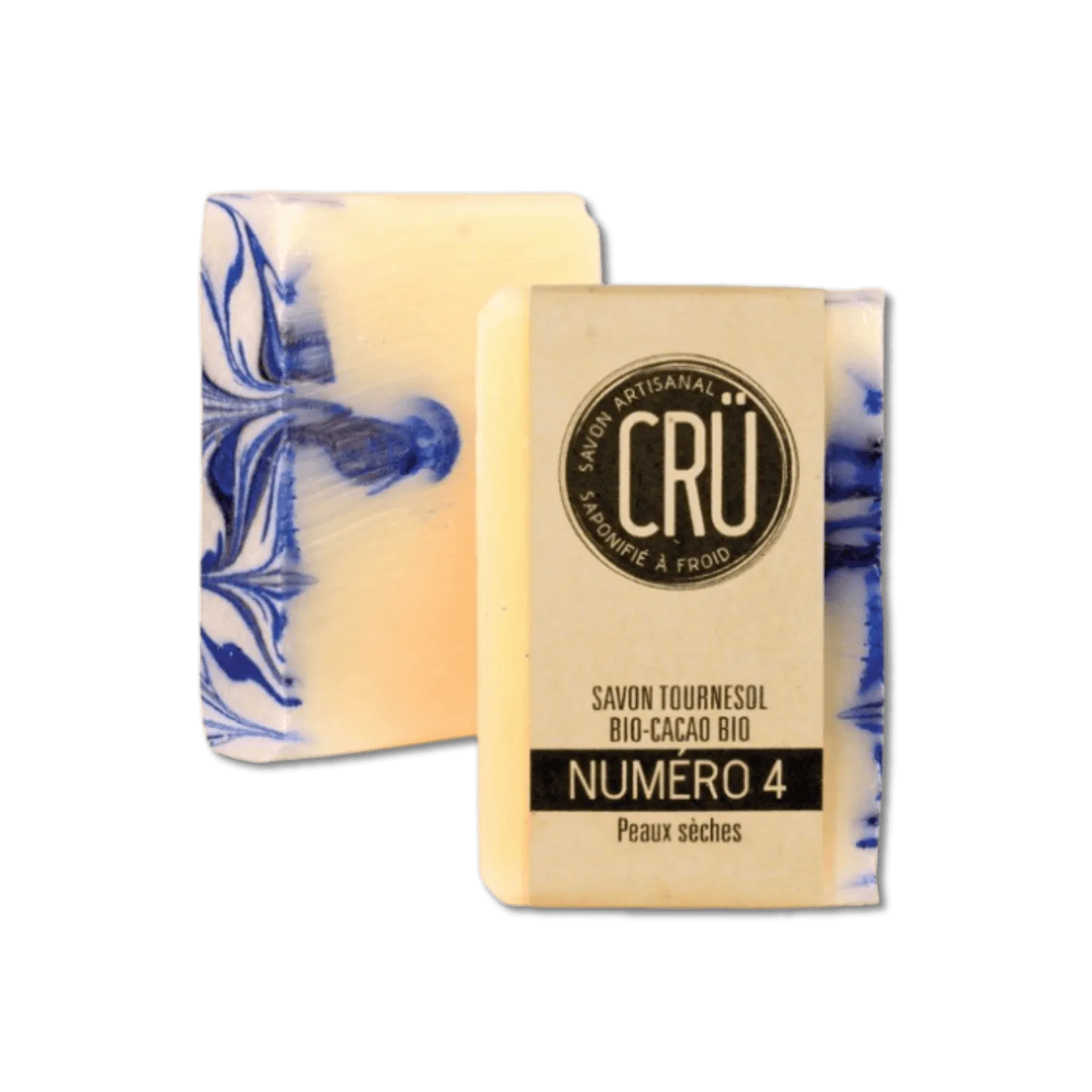 Savon visage & corps pour peaux sèches au cacao bio