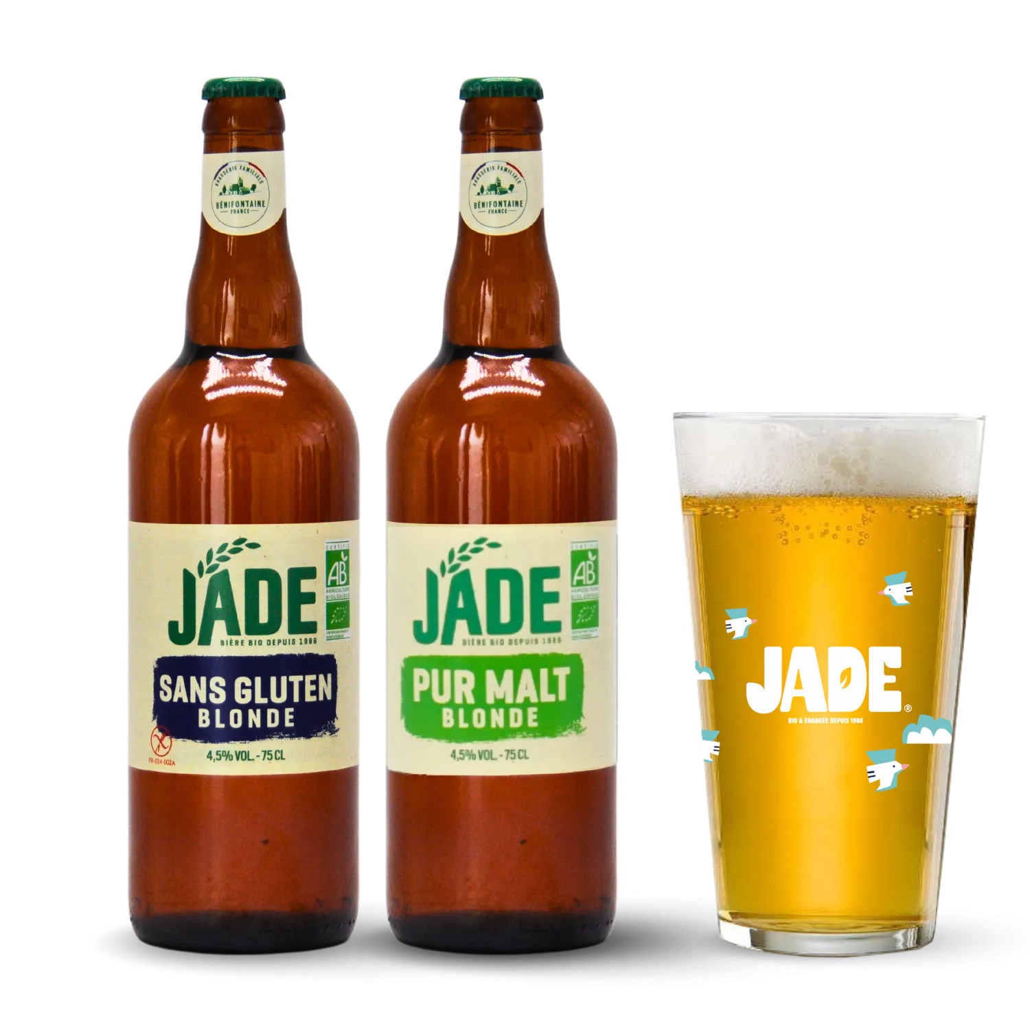 Pack Découverte Jade + Verre offert
