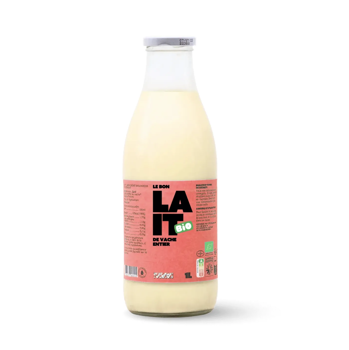 Lait Entier Bio VDO - Carrefour