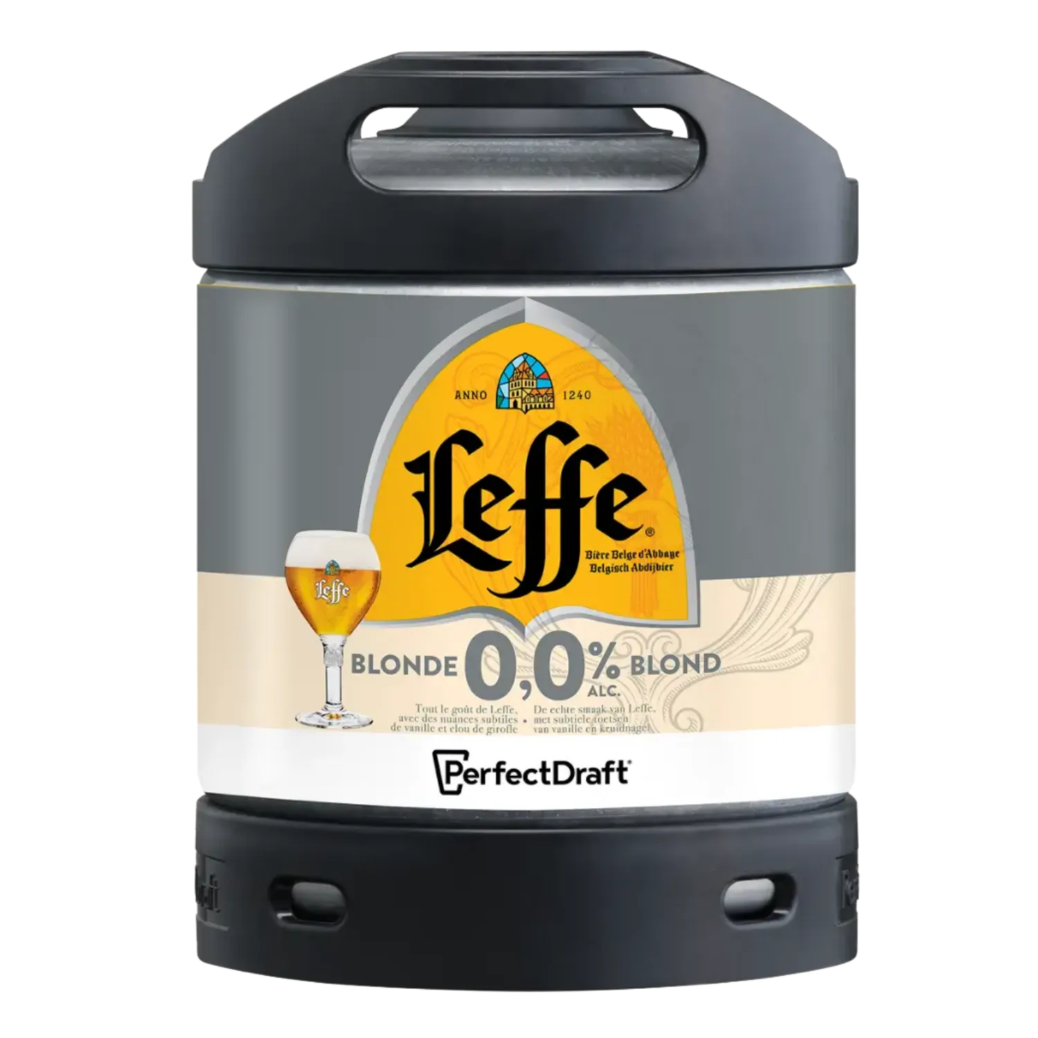 Fût 6L PerfectDraft Leffe Blonde 0,0%
