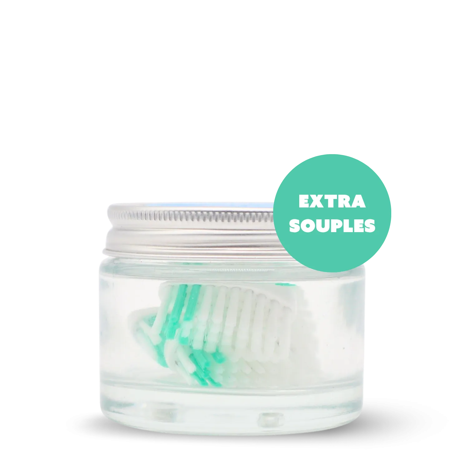 4 têtes de brosse à dents (poils extra-souples)