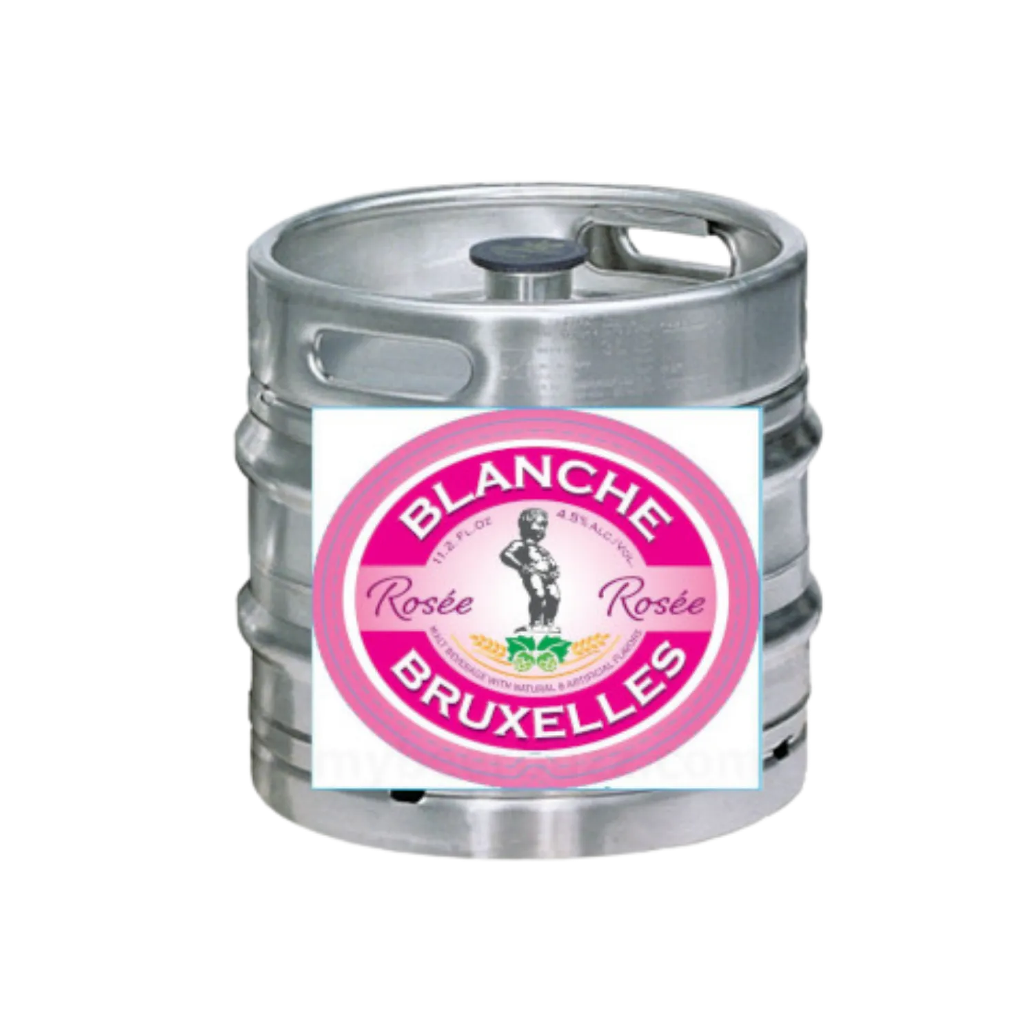 Fût 30L Blanche de Bruxelles rosée