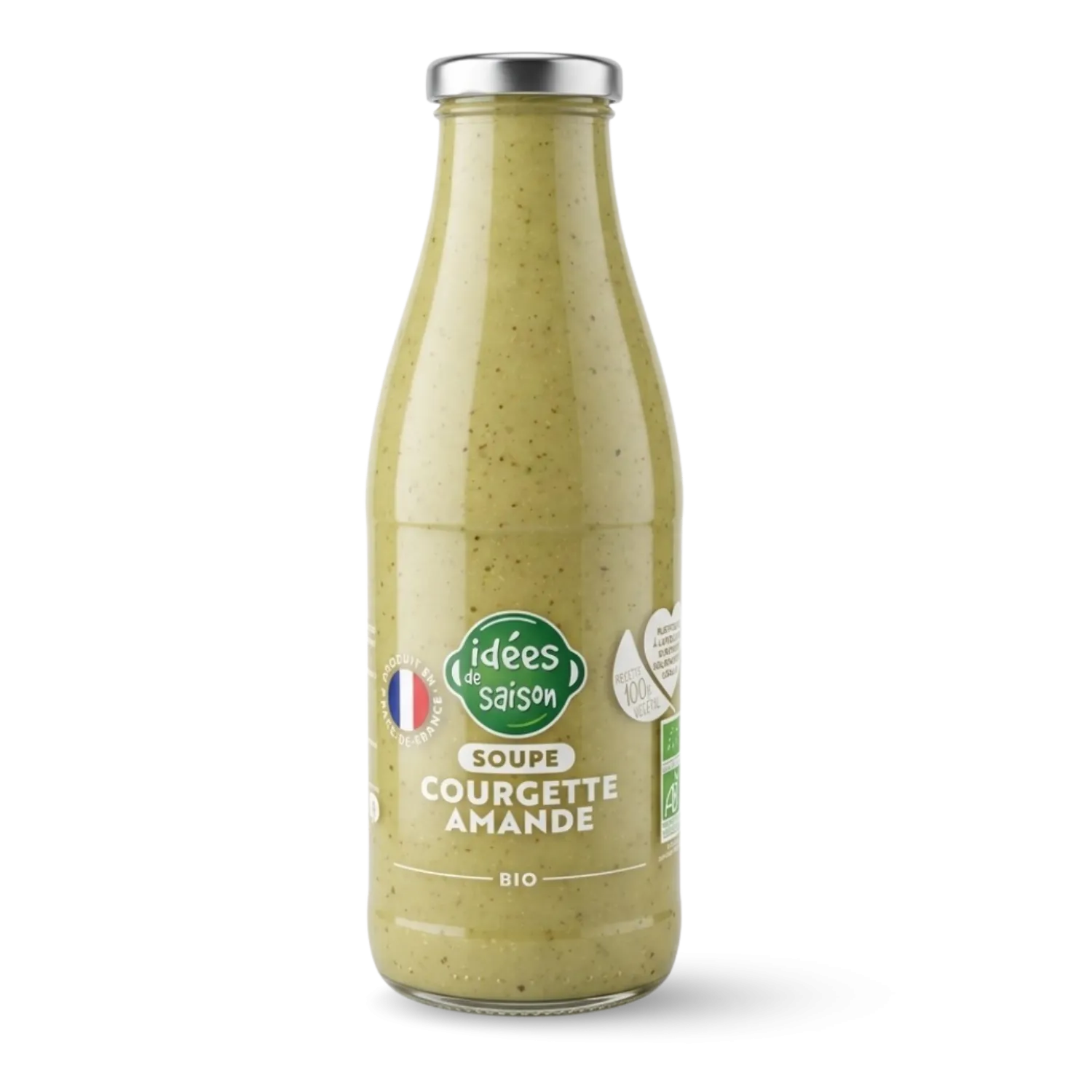 Soupe courgette, amande