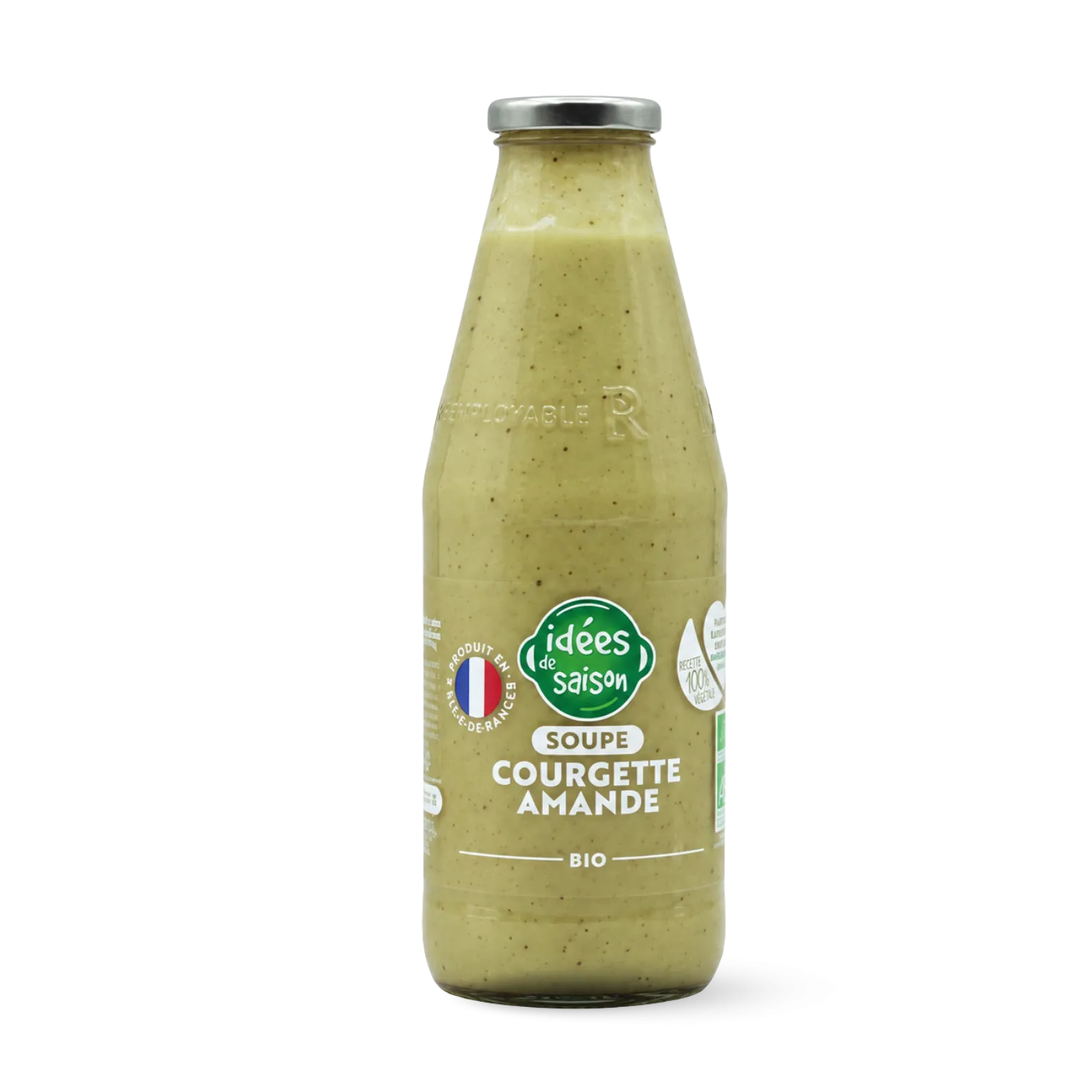 Soupe courgette, amande