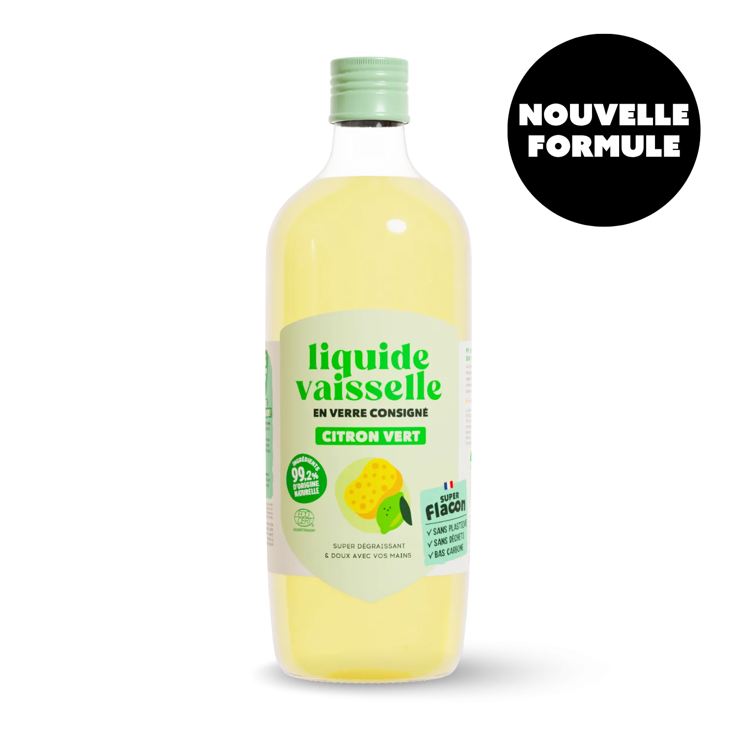 Liquide vaisselle Citron vert - Nouvelle formule