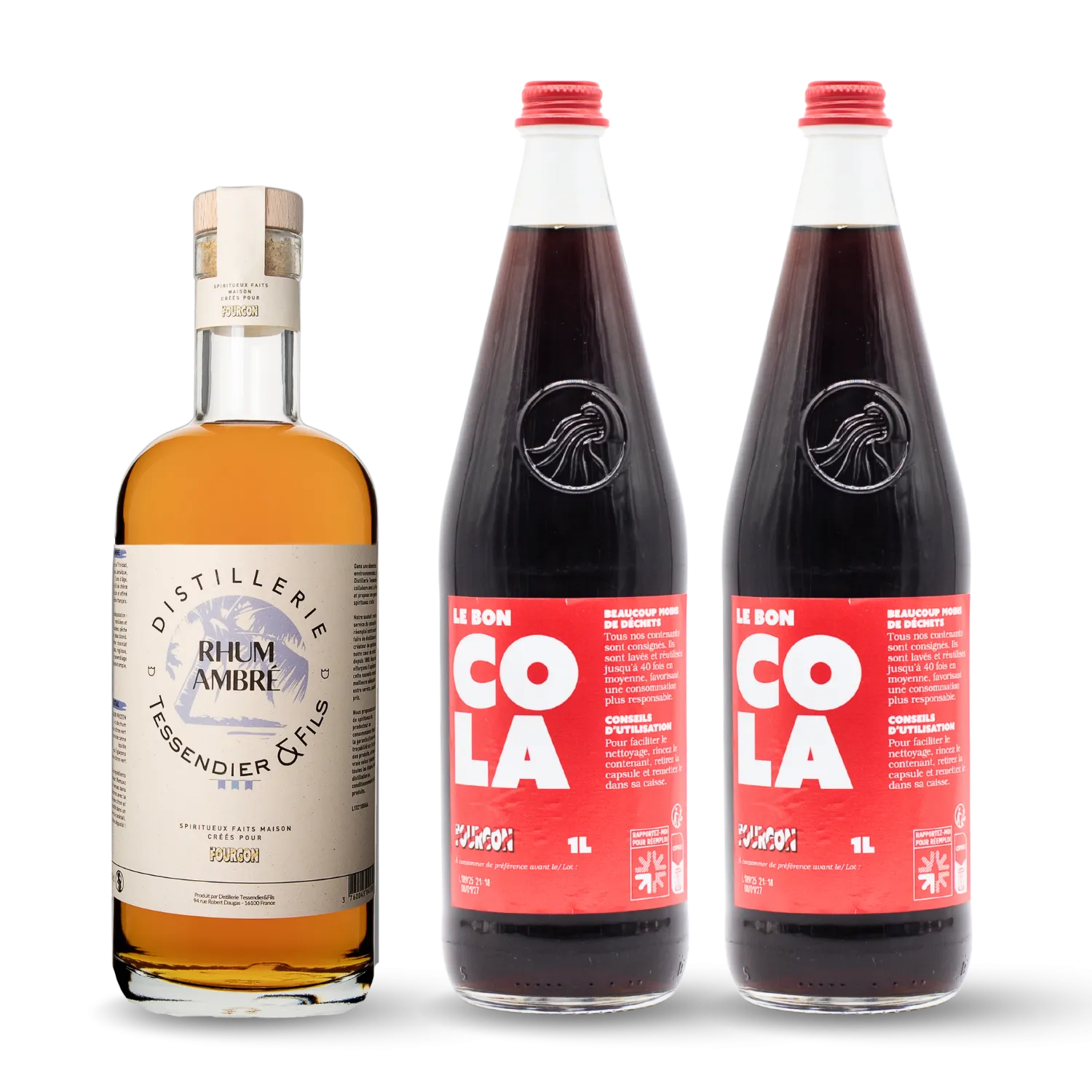 Pack autour du Rhum Ambrée