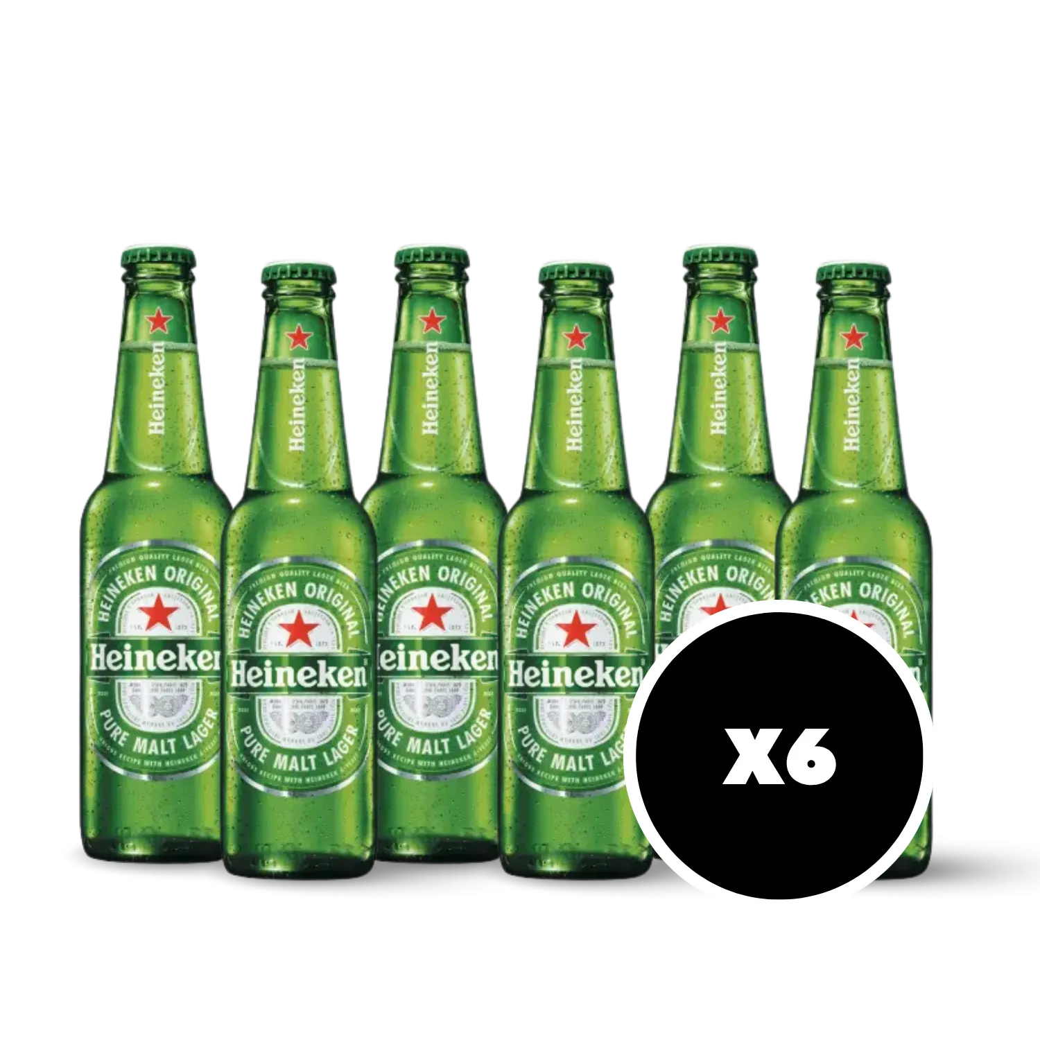 Pack 6 x Heineken