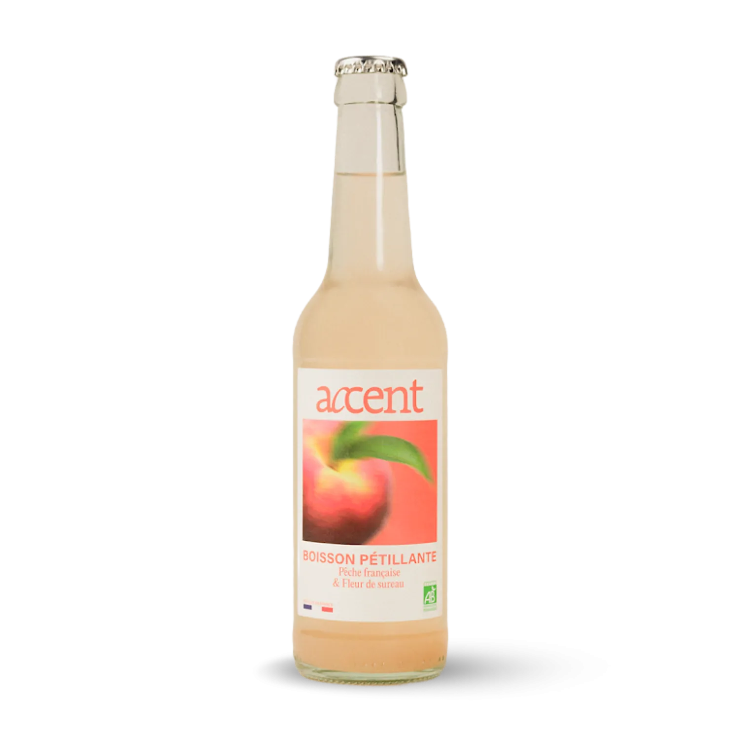 Infusion pétillante Pêche et fleur de sureau
