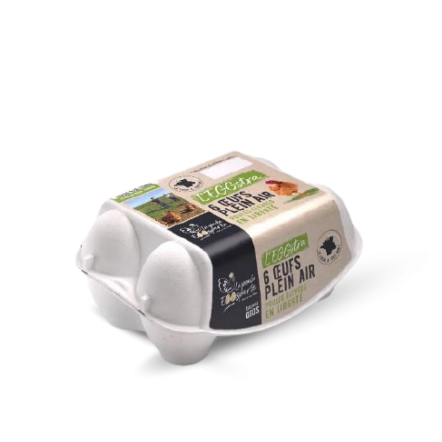 Boîte de 6 oeufs