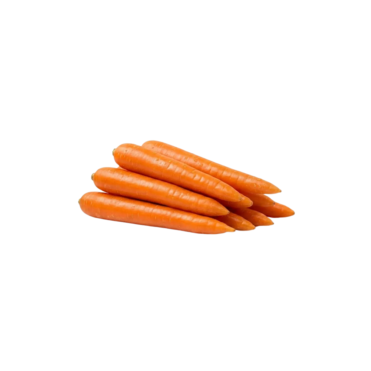 5 carottes lavées