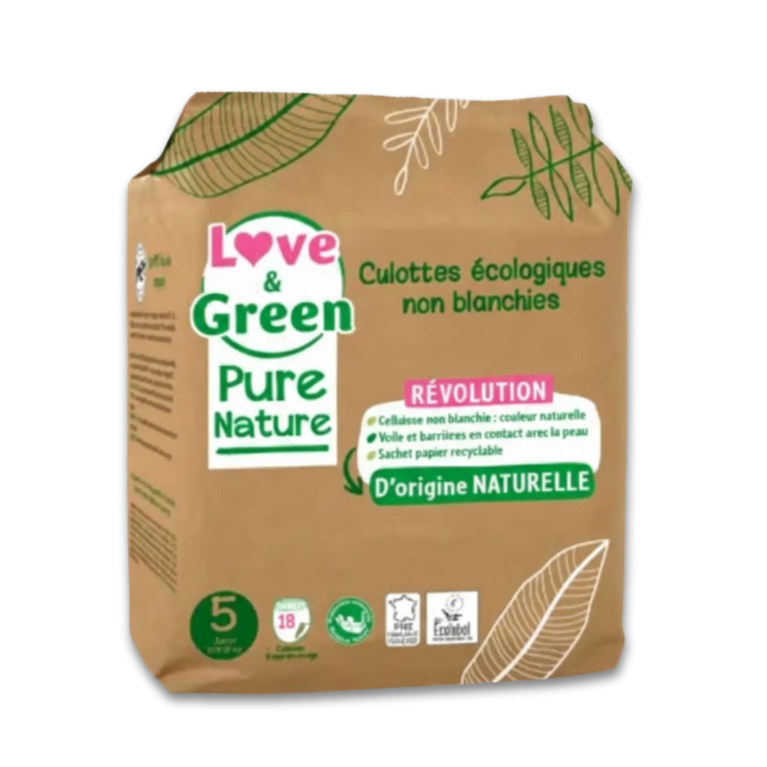 Couches Culotte T5 (12 à 18 kilos) - 18 unités