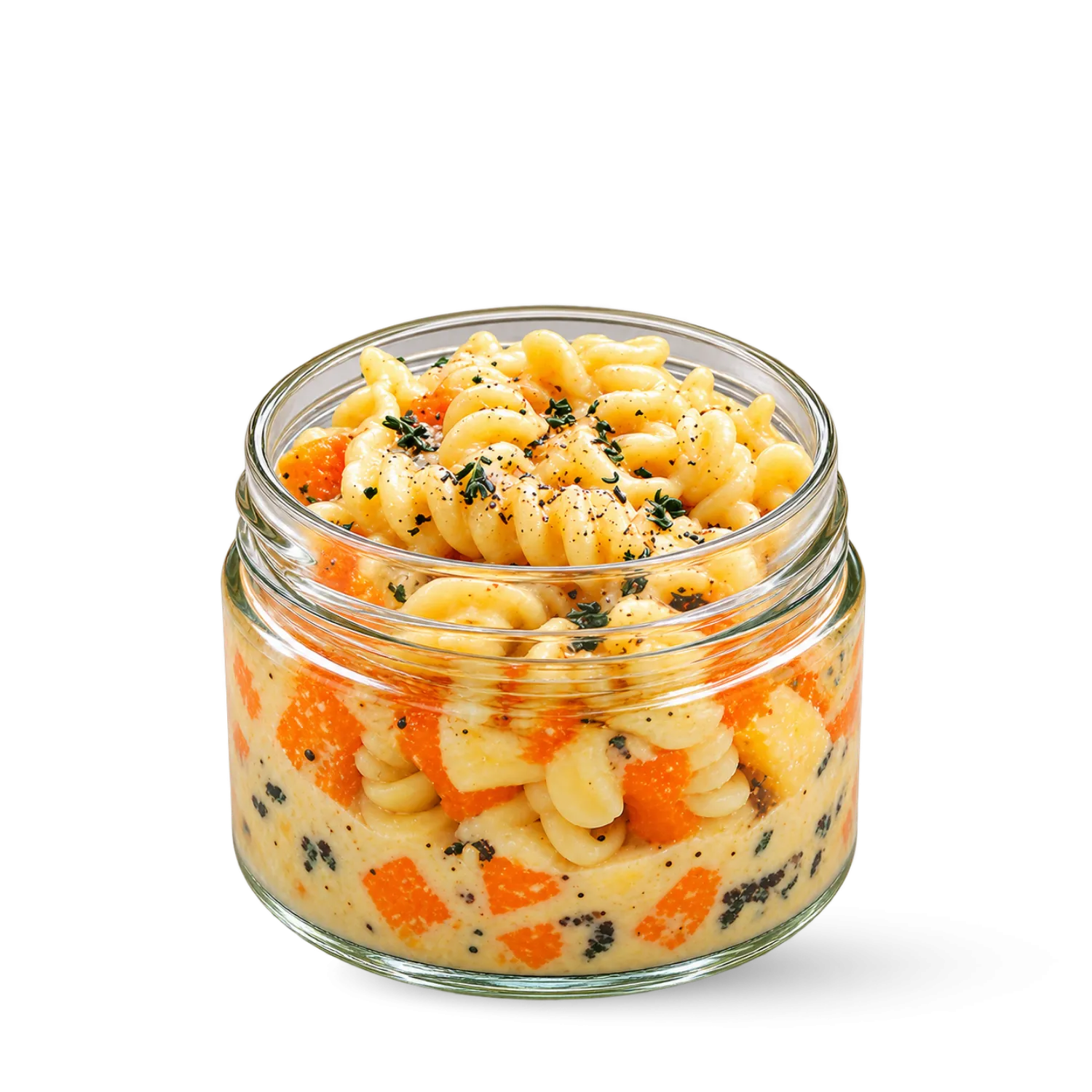 Pâtes bacon butternut