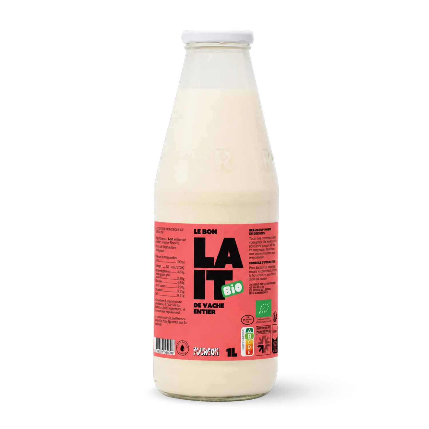 Lait Entier Bio