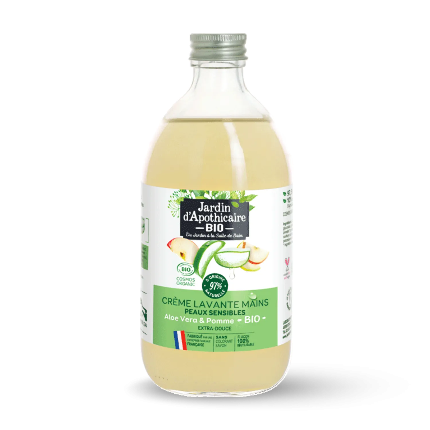 Lavant mains Aloe vera & Pomme peaux sensibles