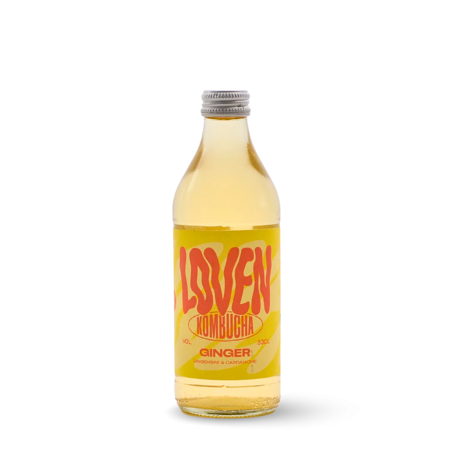 Loven Kombucha Ginger