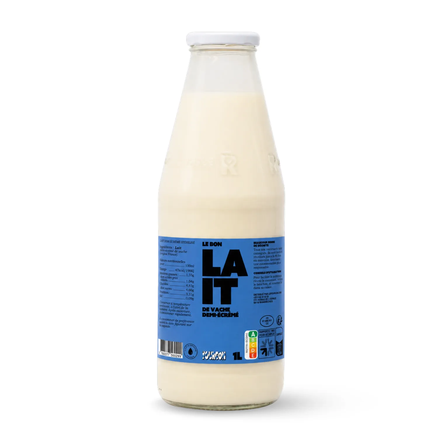 Lait Demi-écrémé