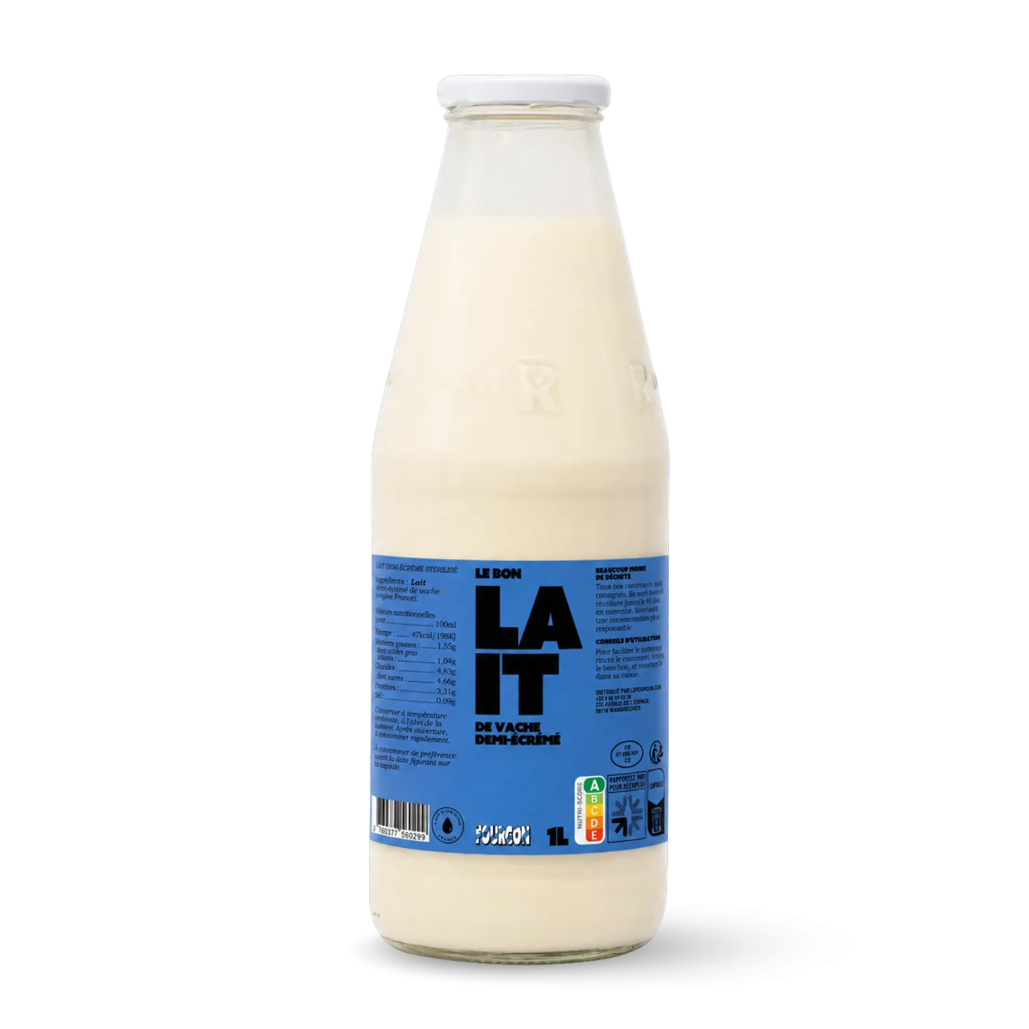 Lait Demi-écrémé